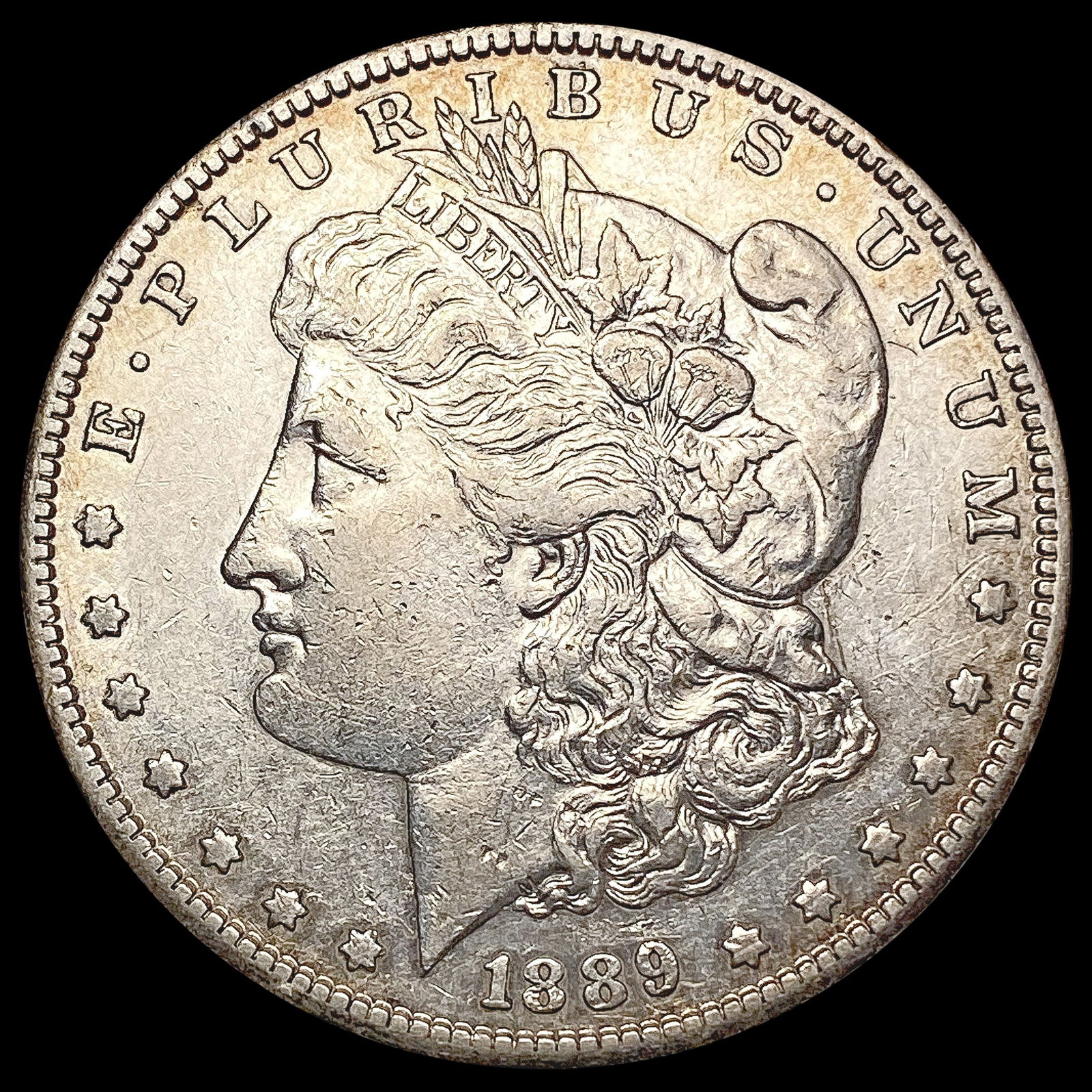 1889-S Morgan Silver Dollar CLOSELY UNCIRCULATED (1 of 2)