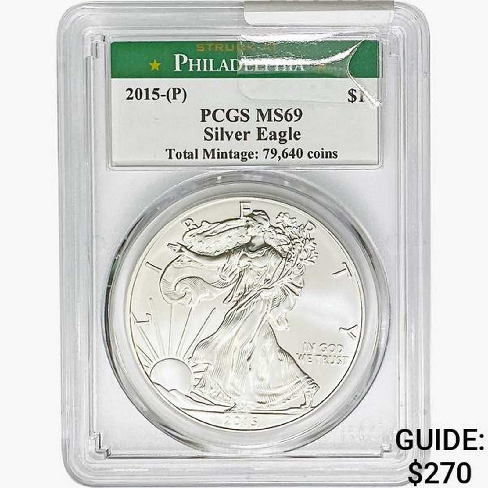 2015-P Silver Eagle PCGS MS69 (1 of 2)