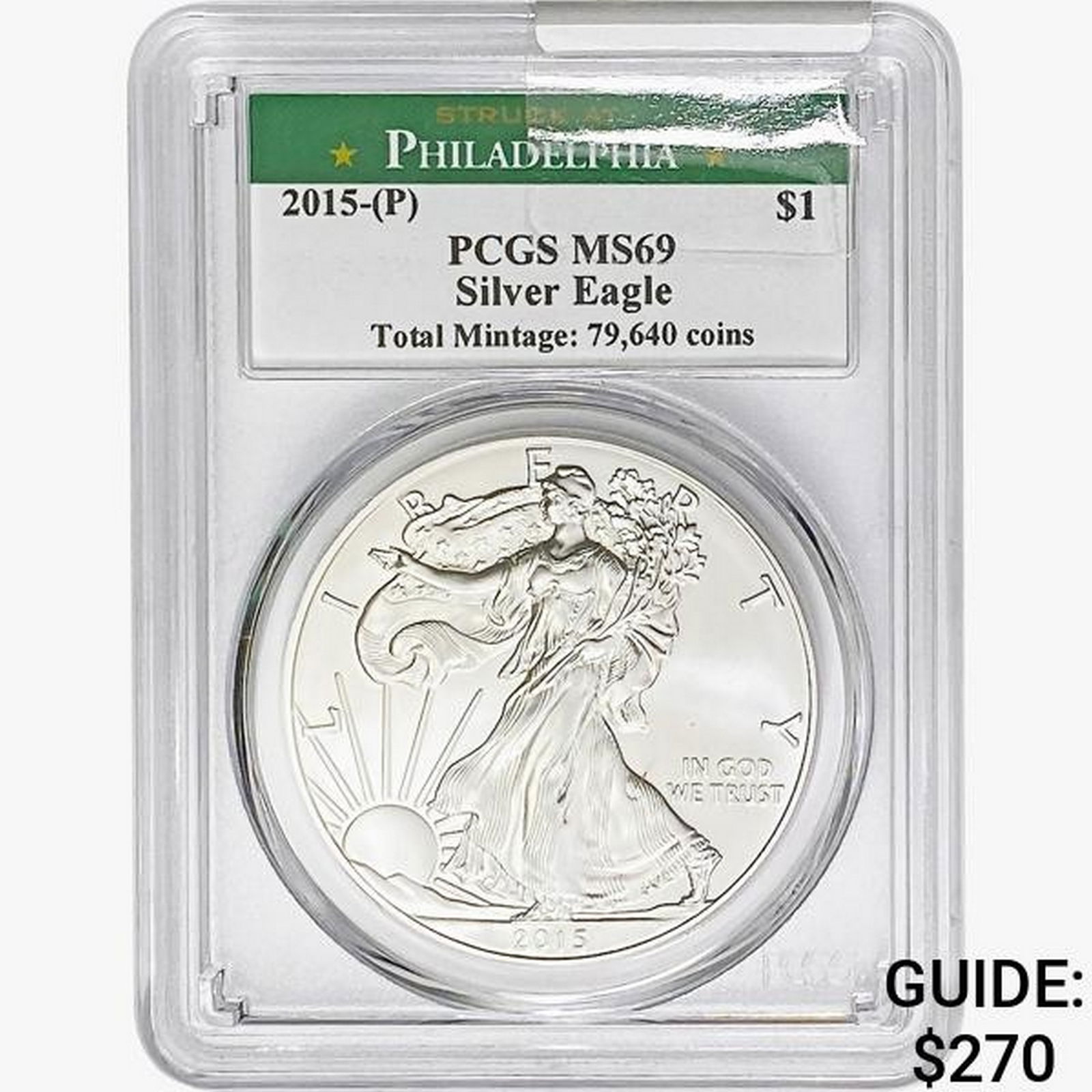 2015-P Silver Eagle PCGS MS69 (1 of 2)
