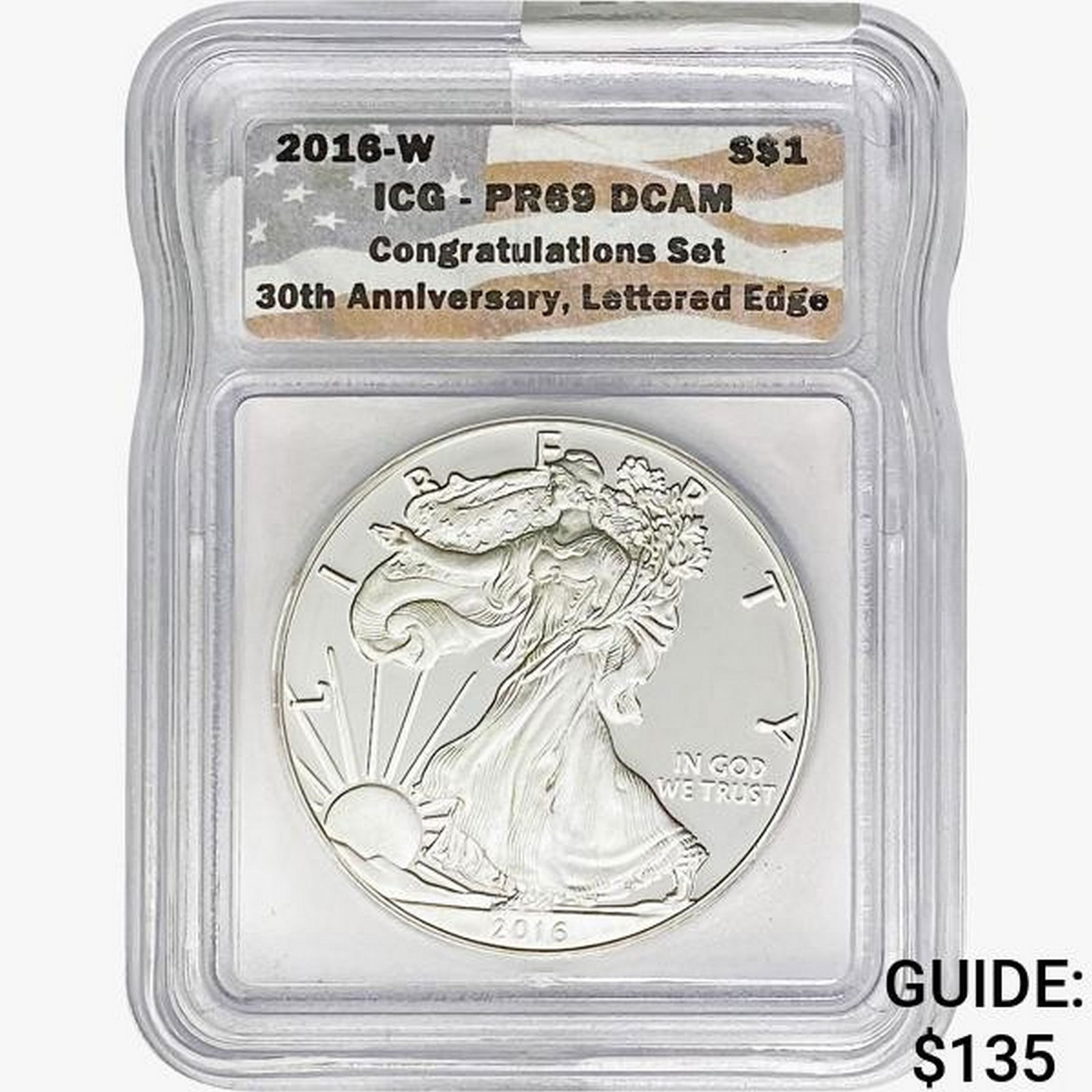 2016-W Silver Eagle ICG PR69 DCAM Ltrd Edge (1 of 2)