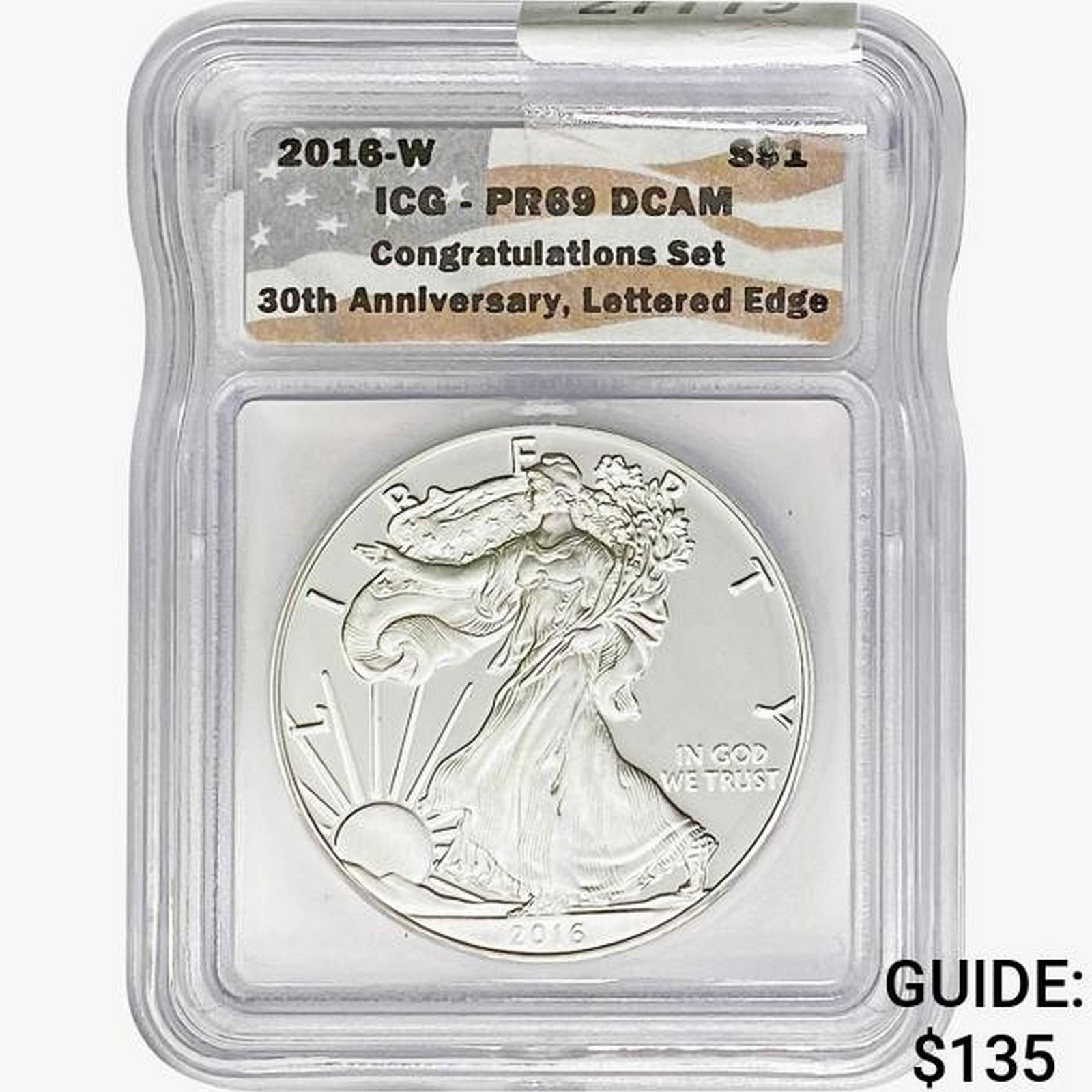 2016-W Silver Eagle ICG PR69 DCAM Ltrd Edge (1 of 2)