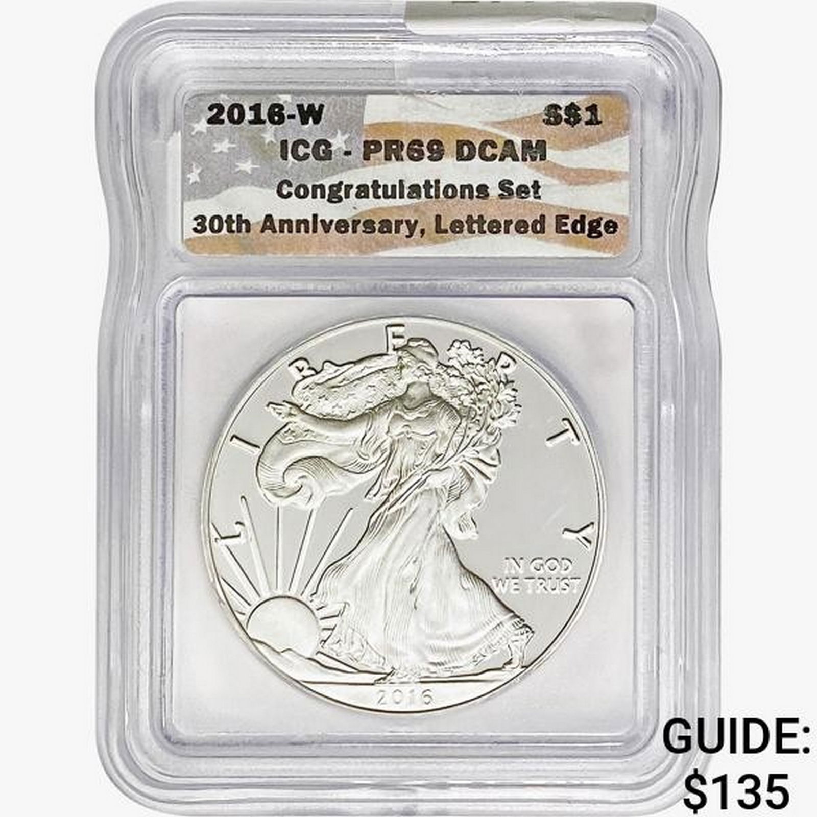 2016-W Silver Eagle ICG PR69 DCAM Ltrd Edge (1 of 2)