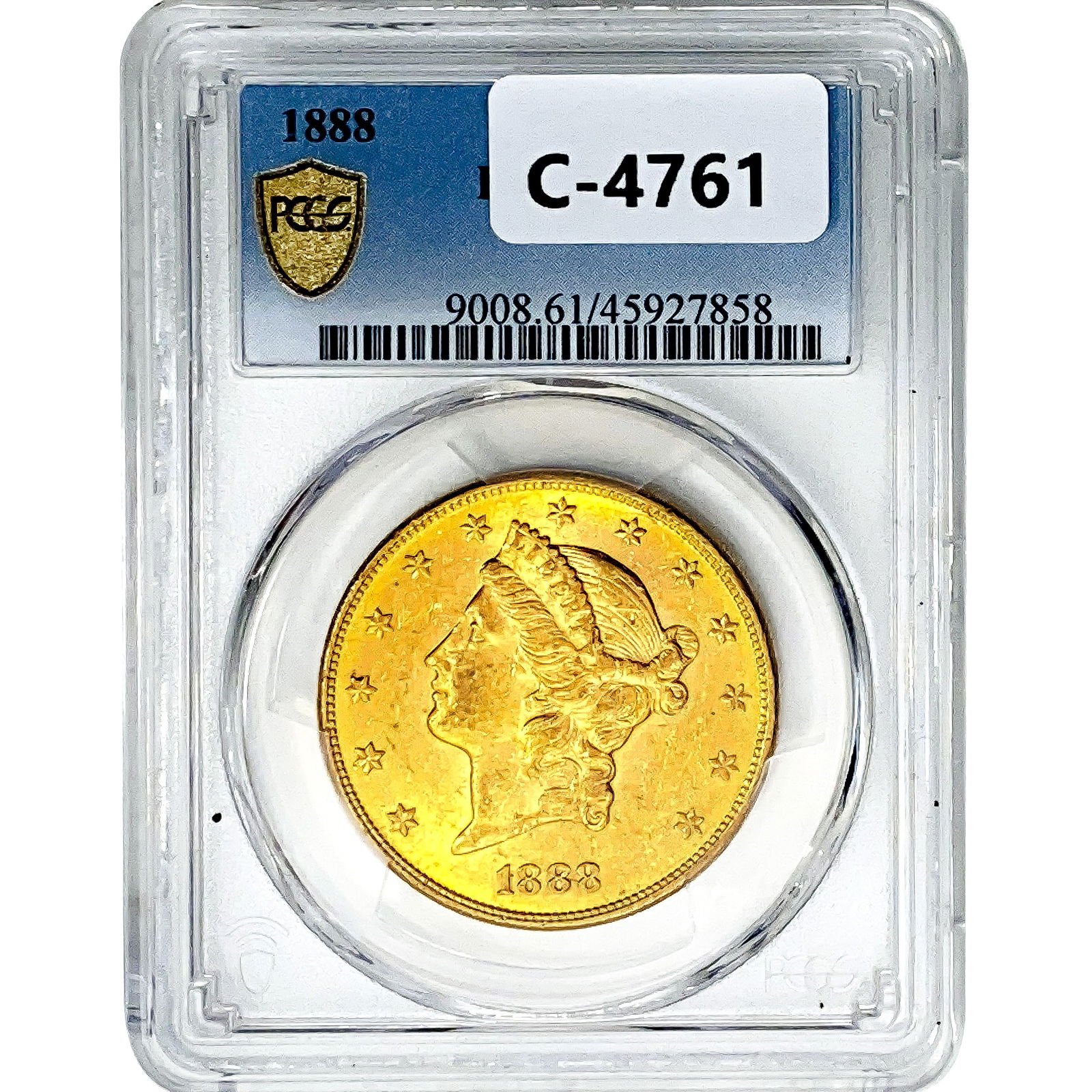 1888 $20 Gold Double Eagle PCGS MS61 (1 of 2)
