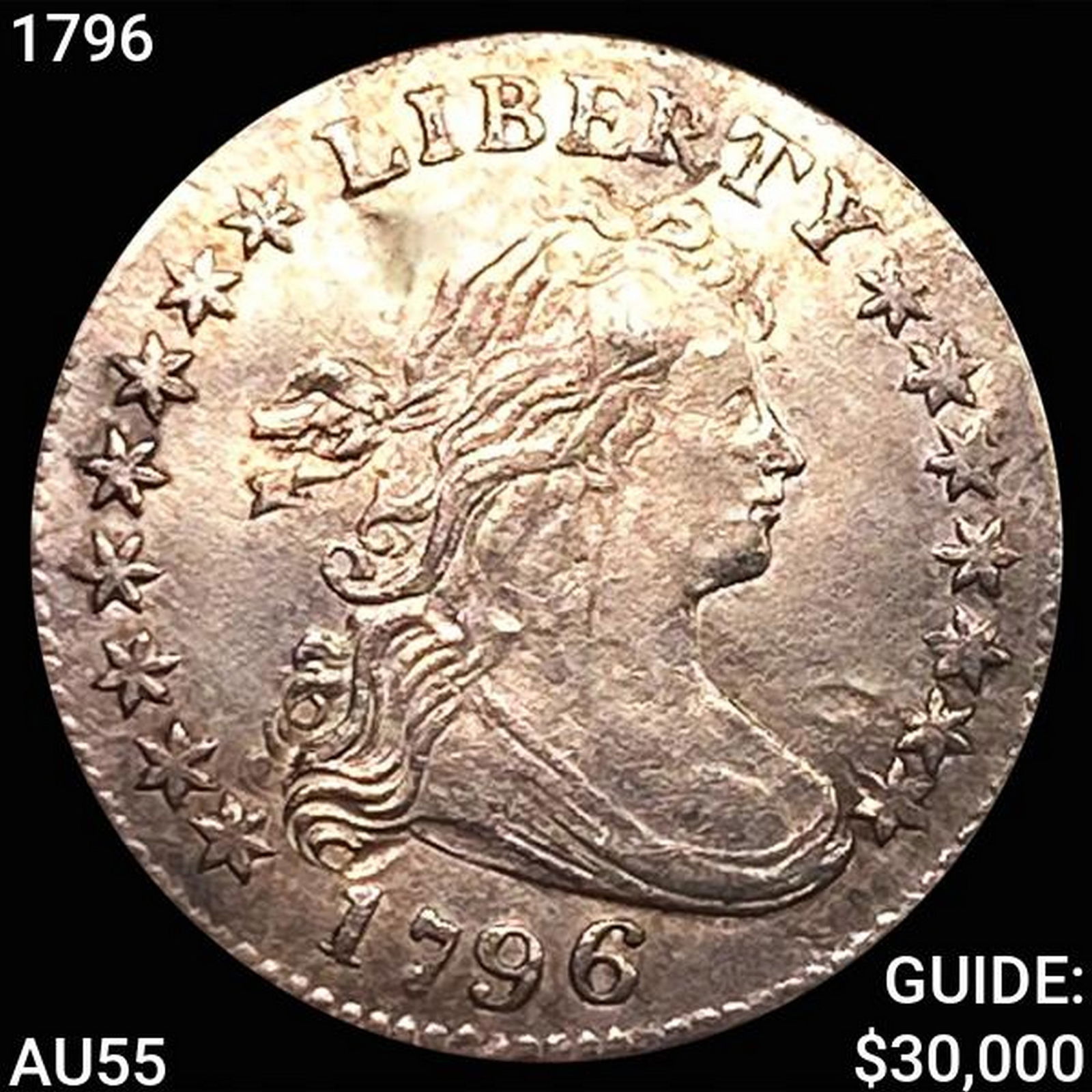 1796 Draped Bust Dime HIGH GRADE (1 of 2)