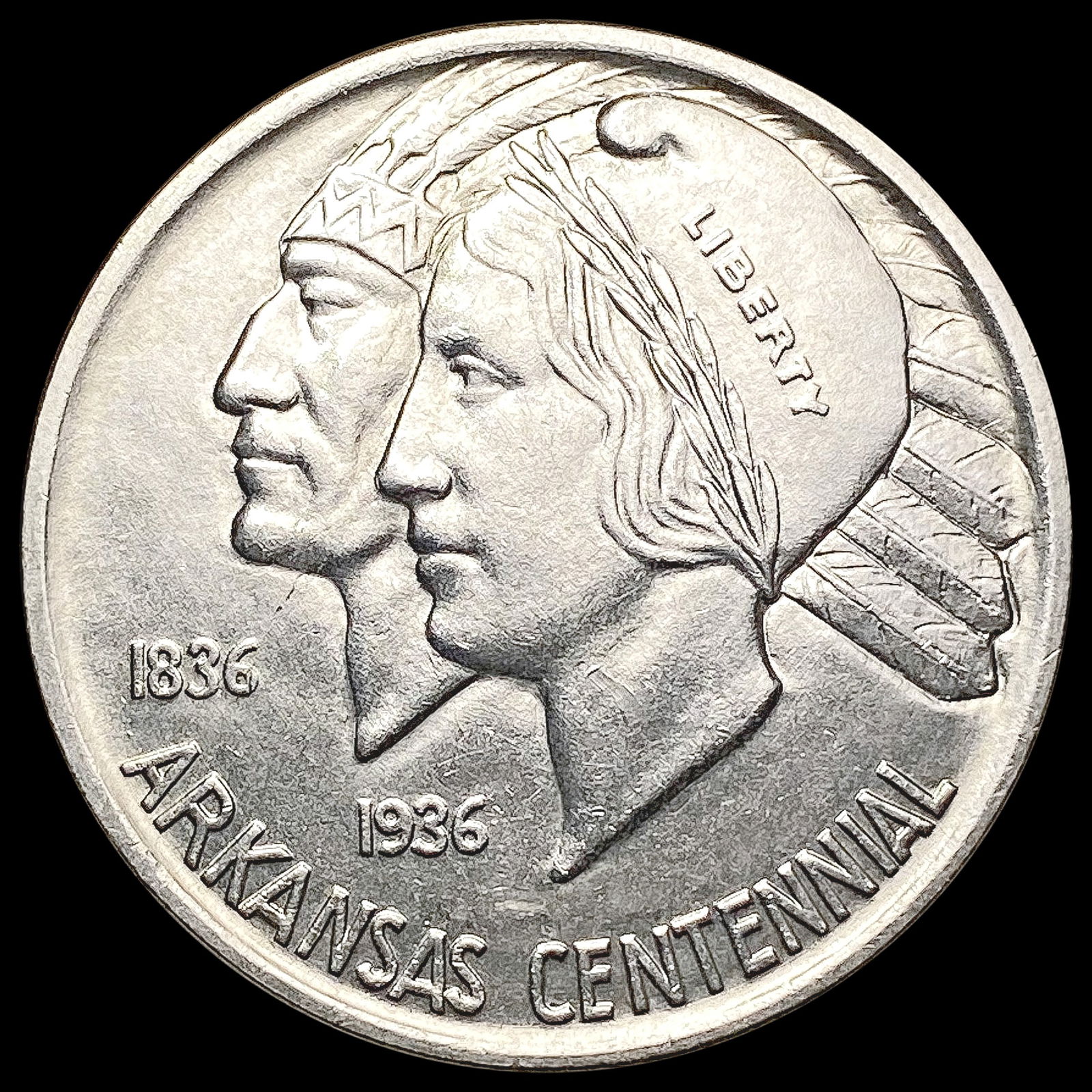 1937 Arkansas Half Dollar UNCIRCULATED (1 of 2)