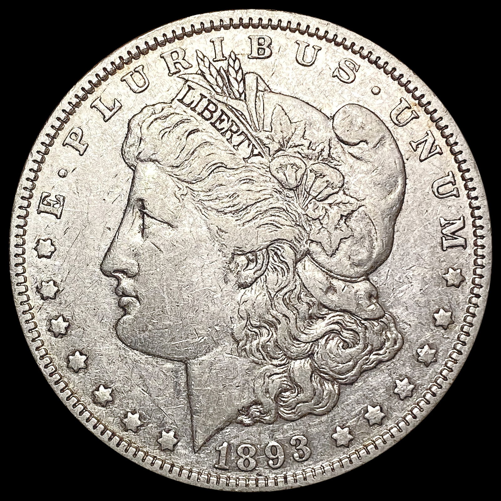 1893 Morgan Silver Dollar LIGHTLY CIRCULATED (1 of 2)