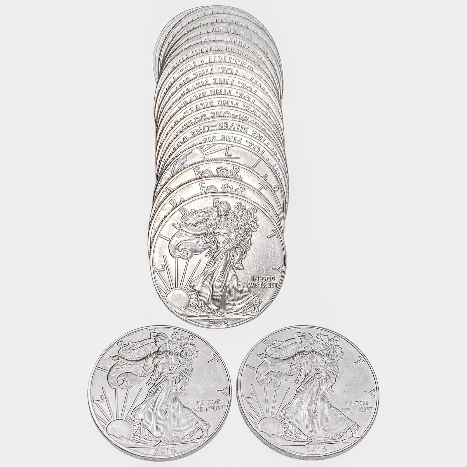 [20] 2016 Silver Eagle Roll (1 of 5)