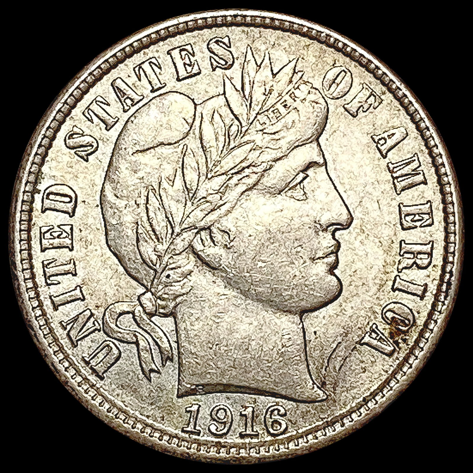 1916-S Barber Dime UNCIRCULATED (1 of 2)