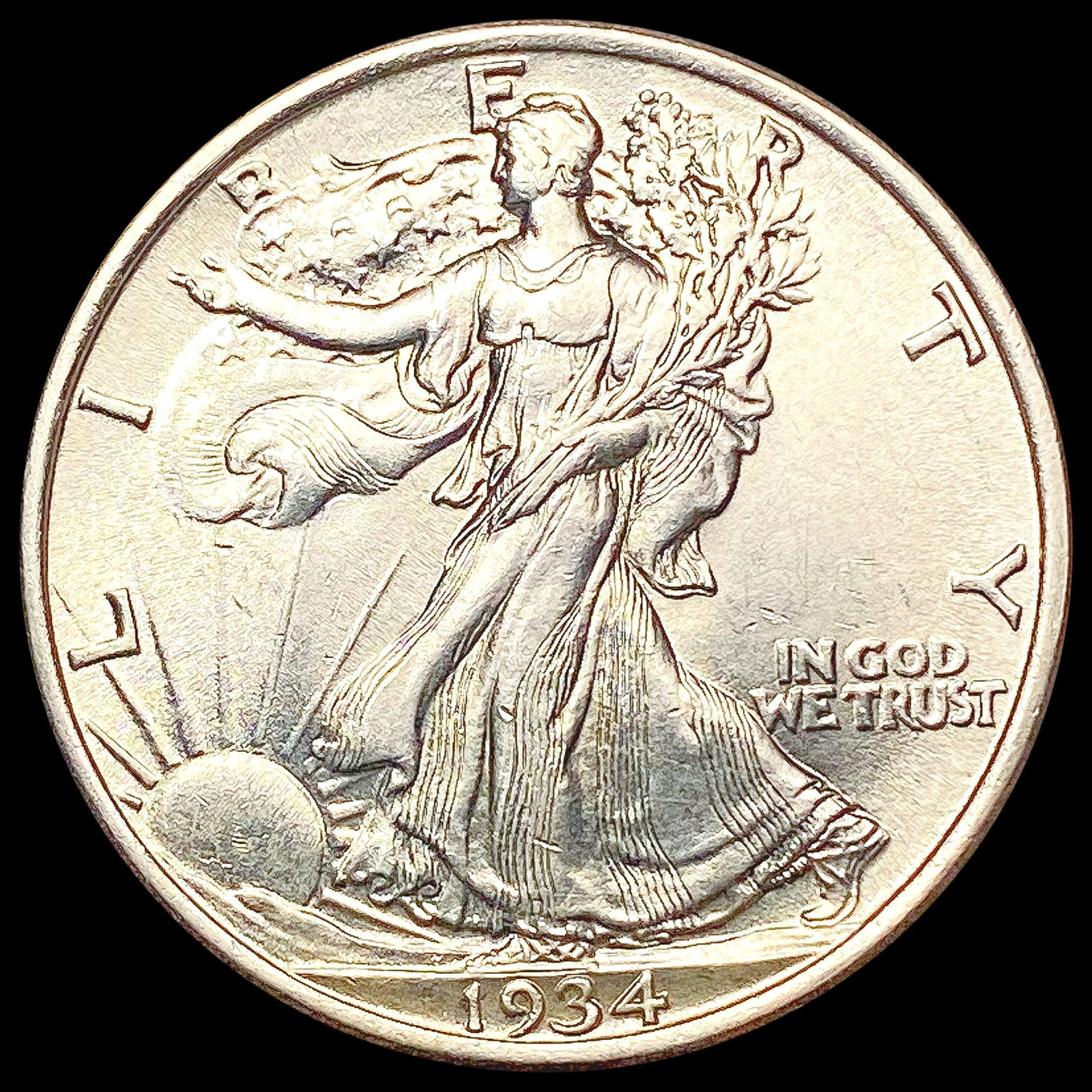 1934 Walking Liberty Half Dollar UNCIRCULATED (1 of 2)