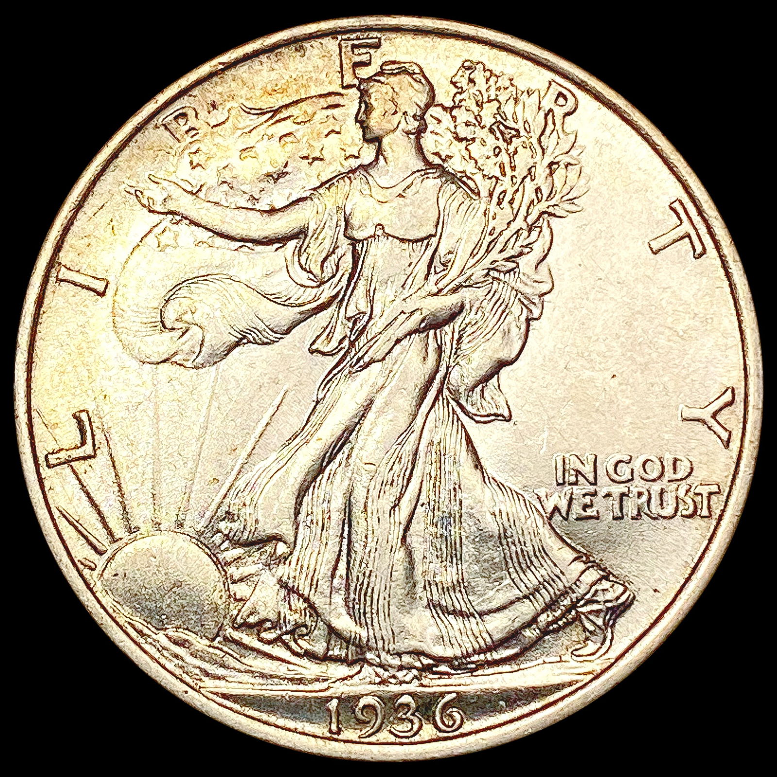 1936 Walking Liberty Half Dollar CLOSELY UNCIRCULATED (1 of 2)