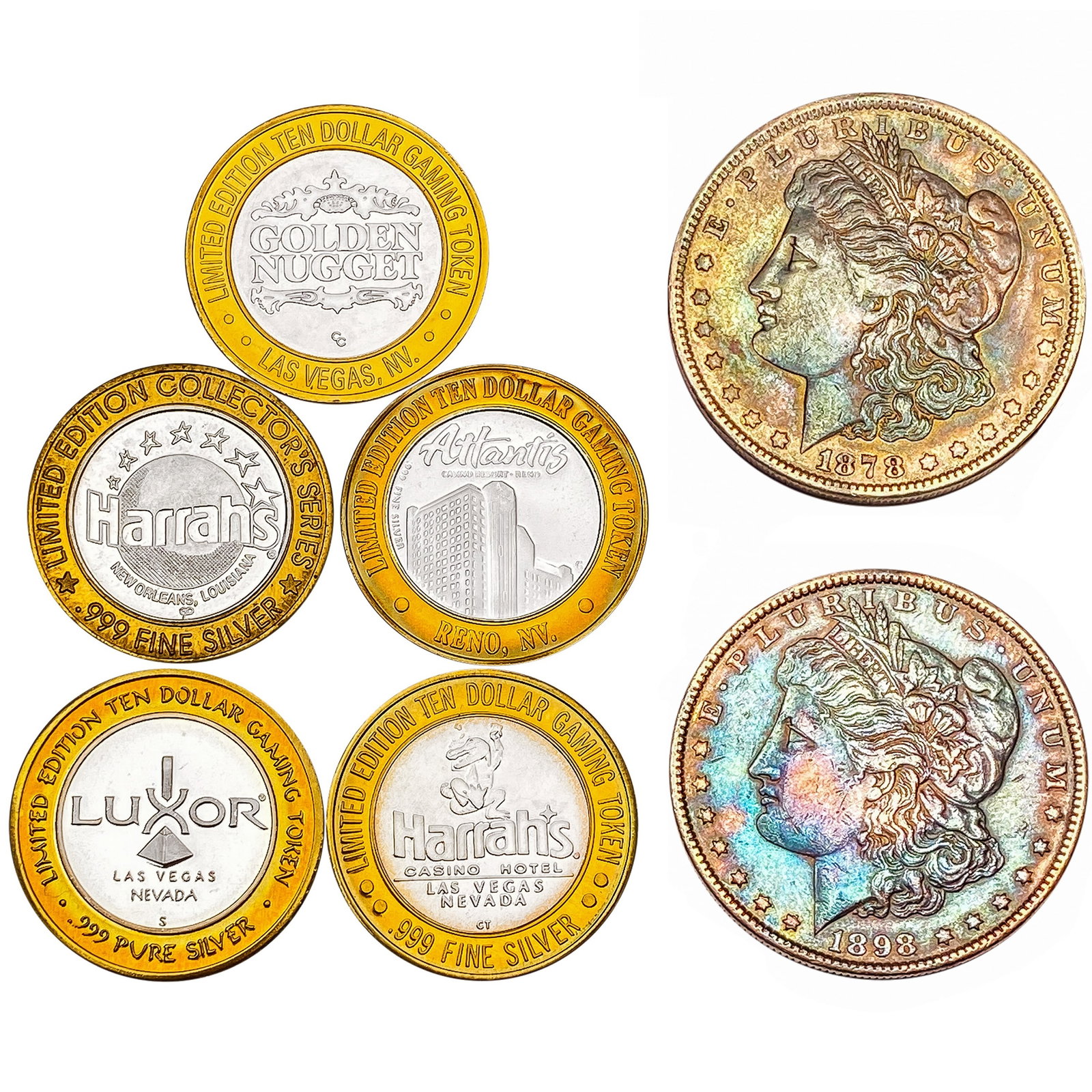 [7] 1878&1898 [2] $1, [5] Limited Ed. COLL. Series: [7] 1878&1898 [2] $1, [5] Limited Ed. COLL. Series