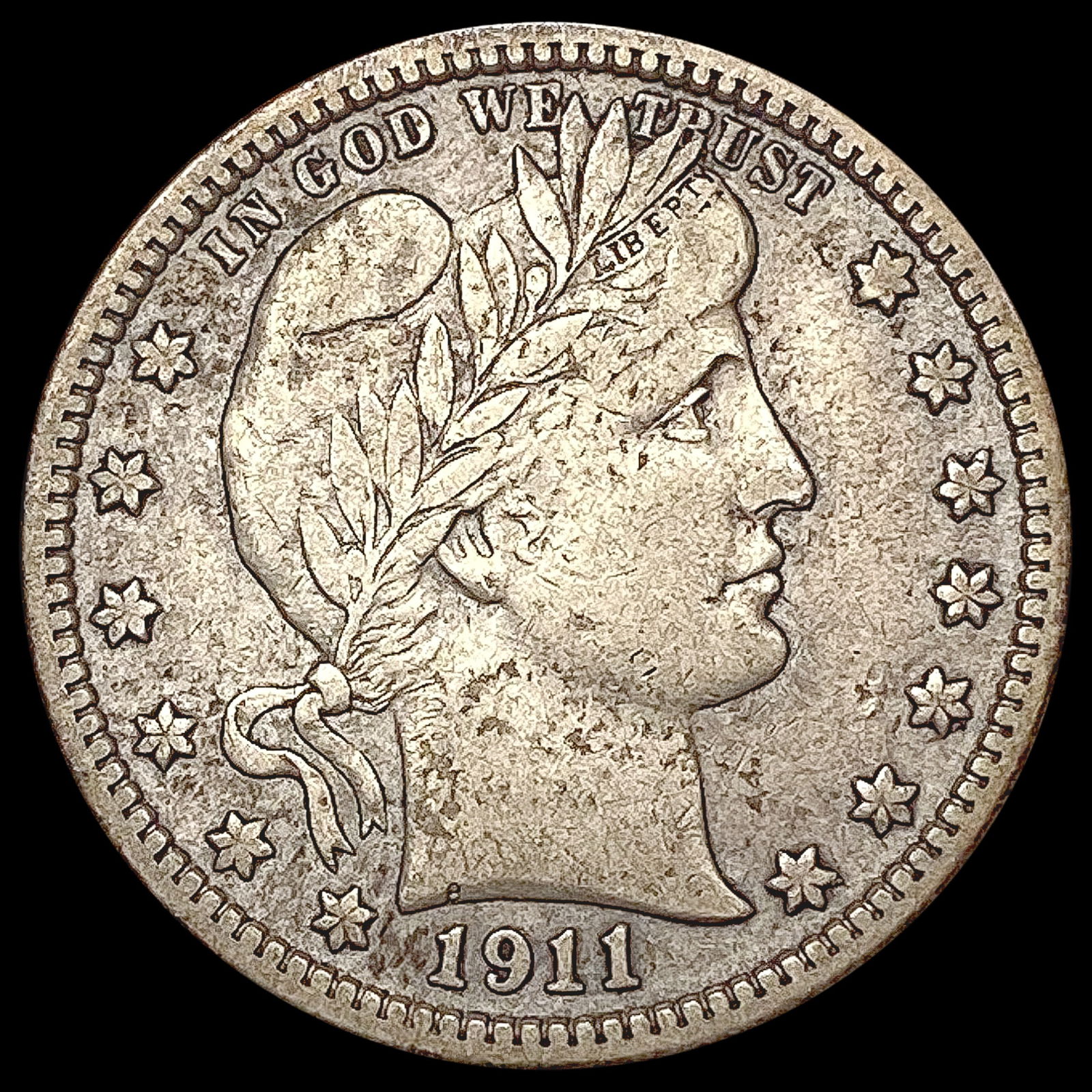1911 Barber Quarter NEARLY UNCIRCULATED (1 of 2)