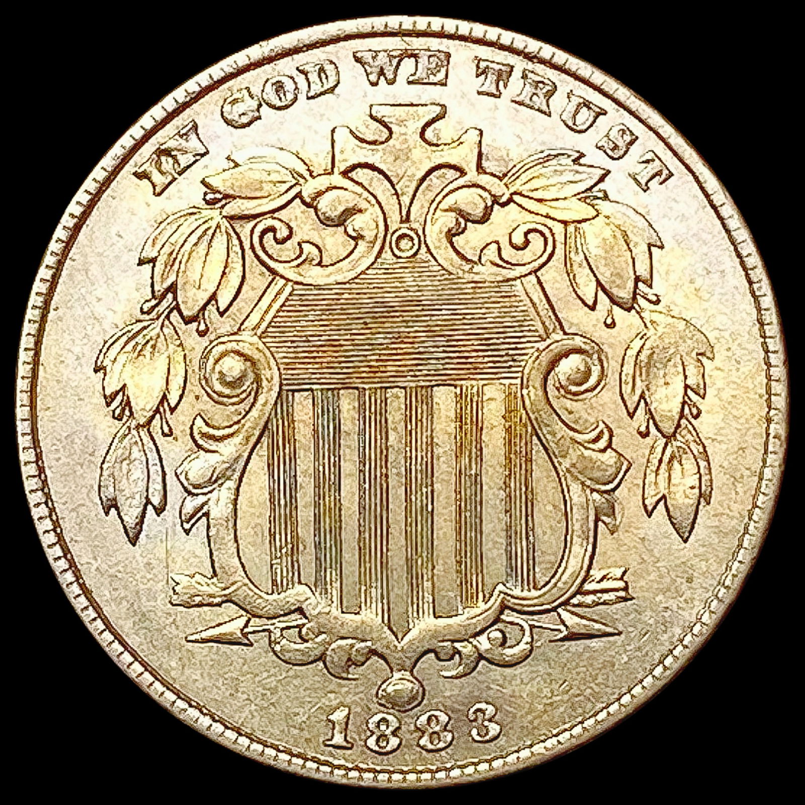 1883 Shield Nickel UNCIRCULATED (1 of 2)