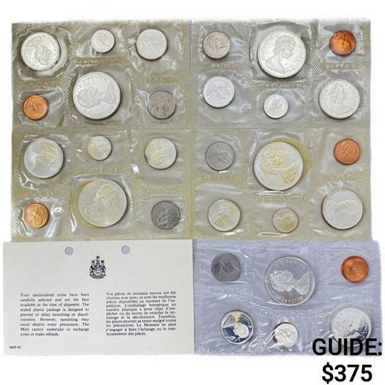 1965 Canada Proof Silver Coin Sets (30 Coins) (1 of 2)