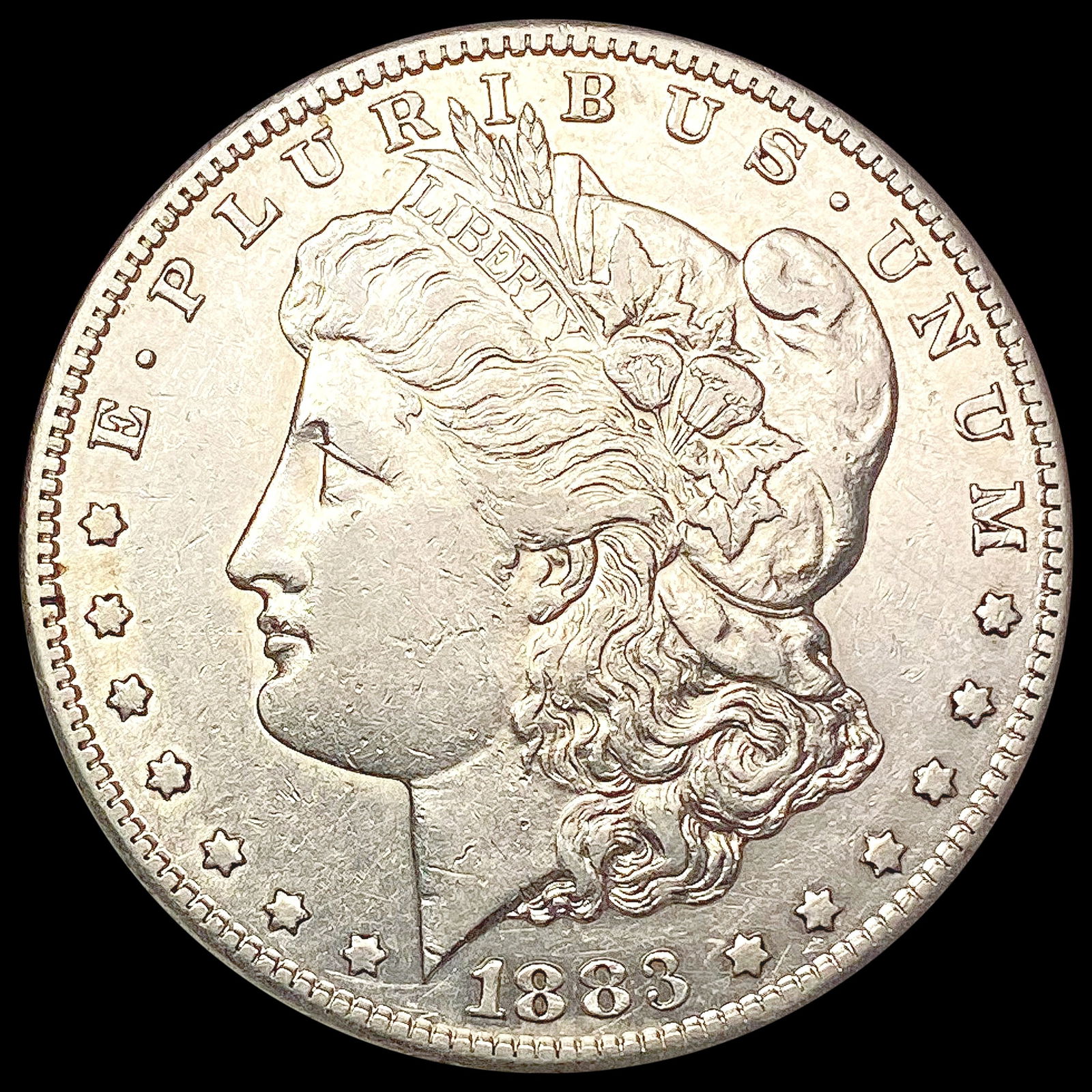 1883-S Morgan Silver Dollar CLOSELY UNCIRCULATED (1 of 2)