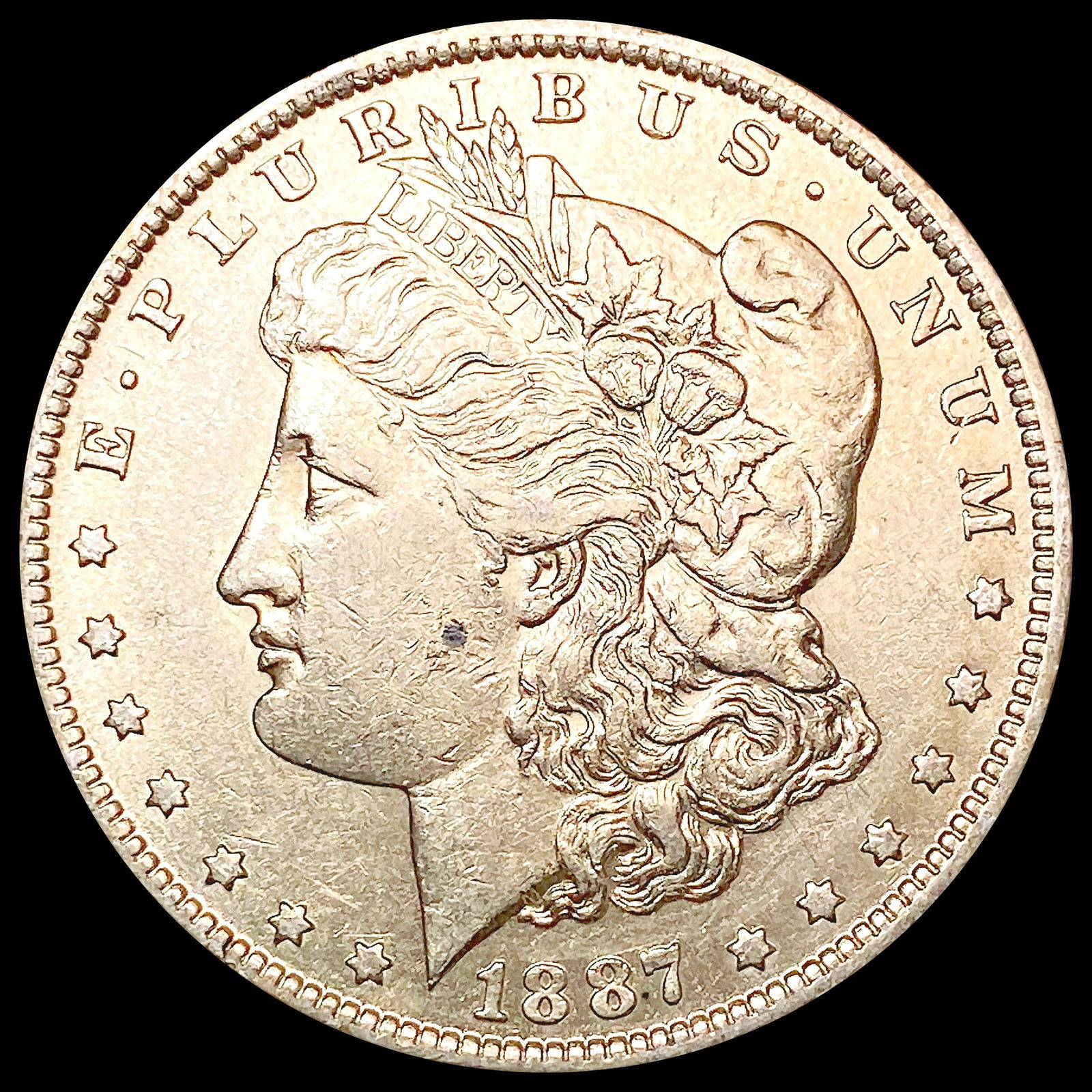 1887-O Morgan Silver Dollar CLOSELY UNCIRCULATED (1 of 2)