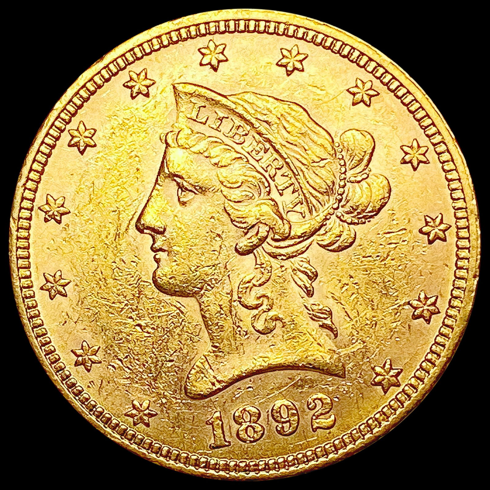 1892 $5 Gold Half Eagle UNCIRCULATED (1 of 2)