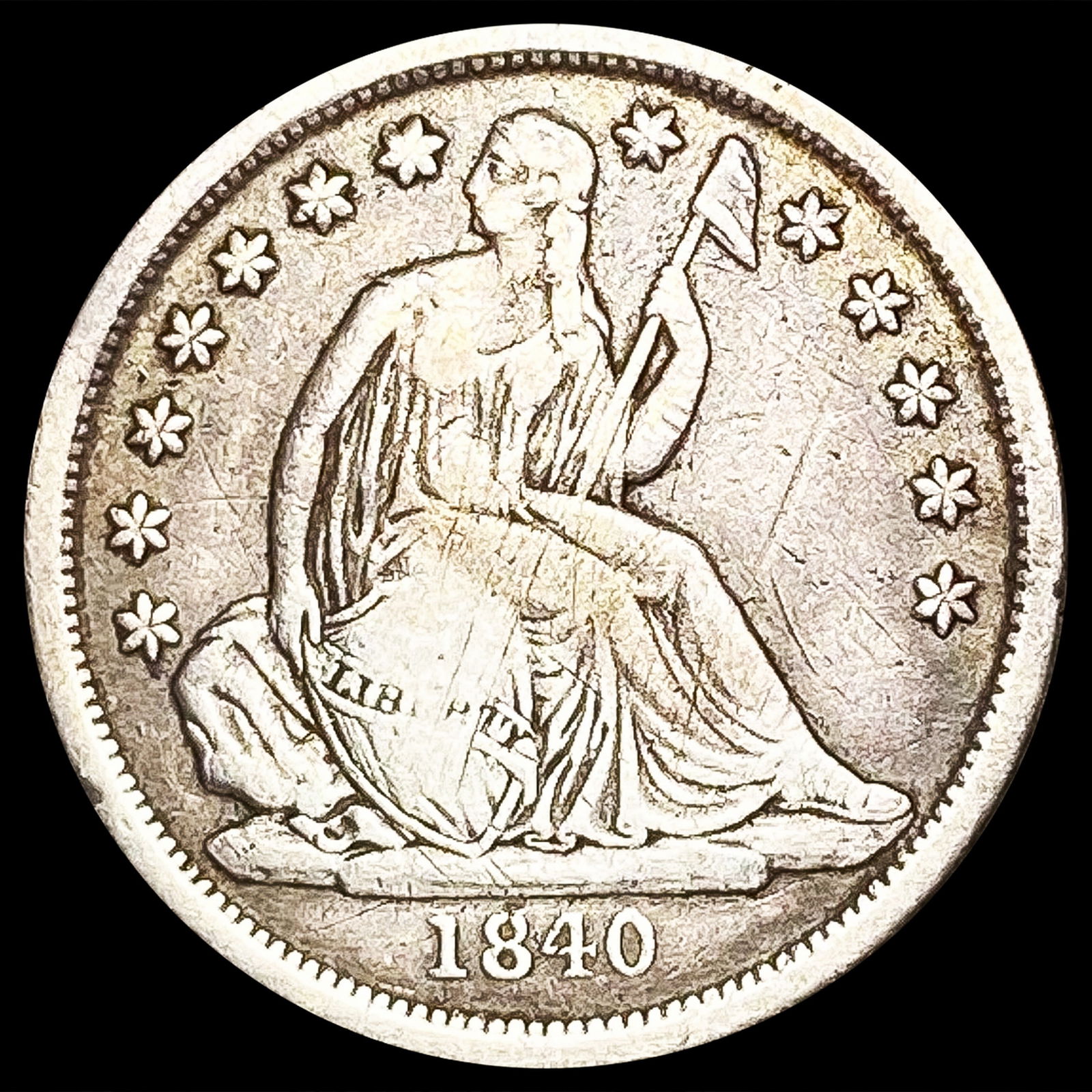 1840-O Seated Liberty Dime LIGHTLY CIRCULATED (1 of 2)