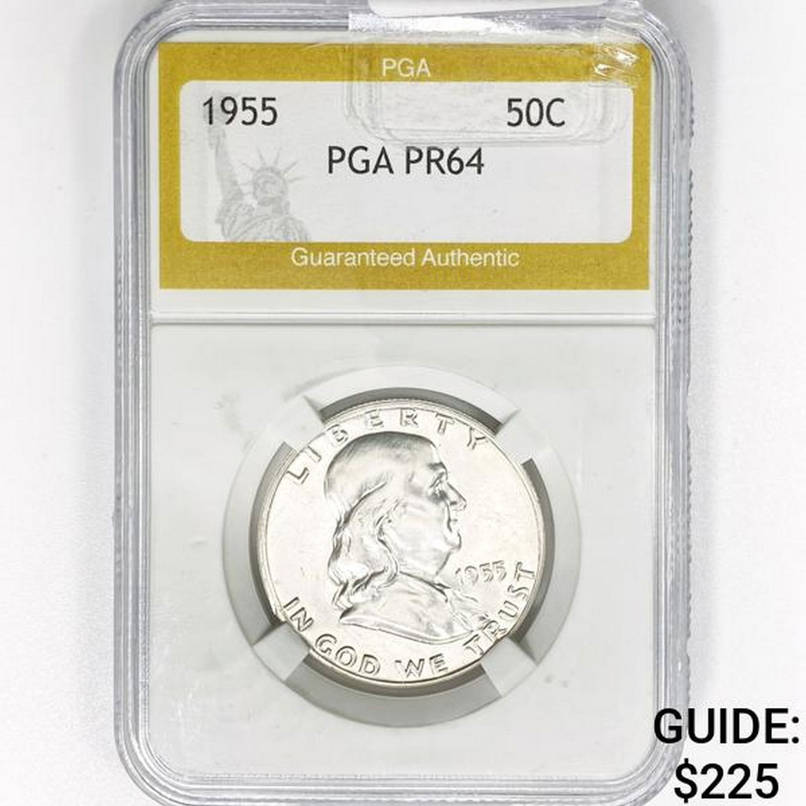 1955 Franklin Half Dollar PGA PR64 (1 of 2)