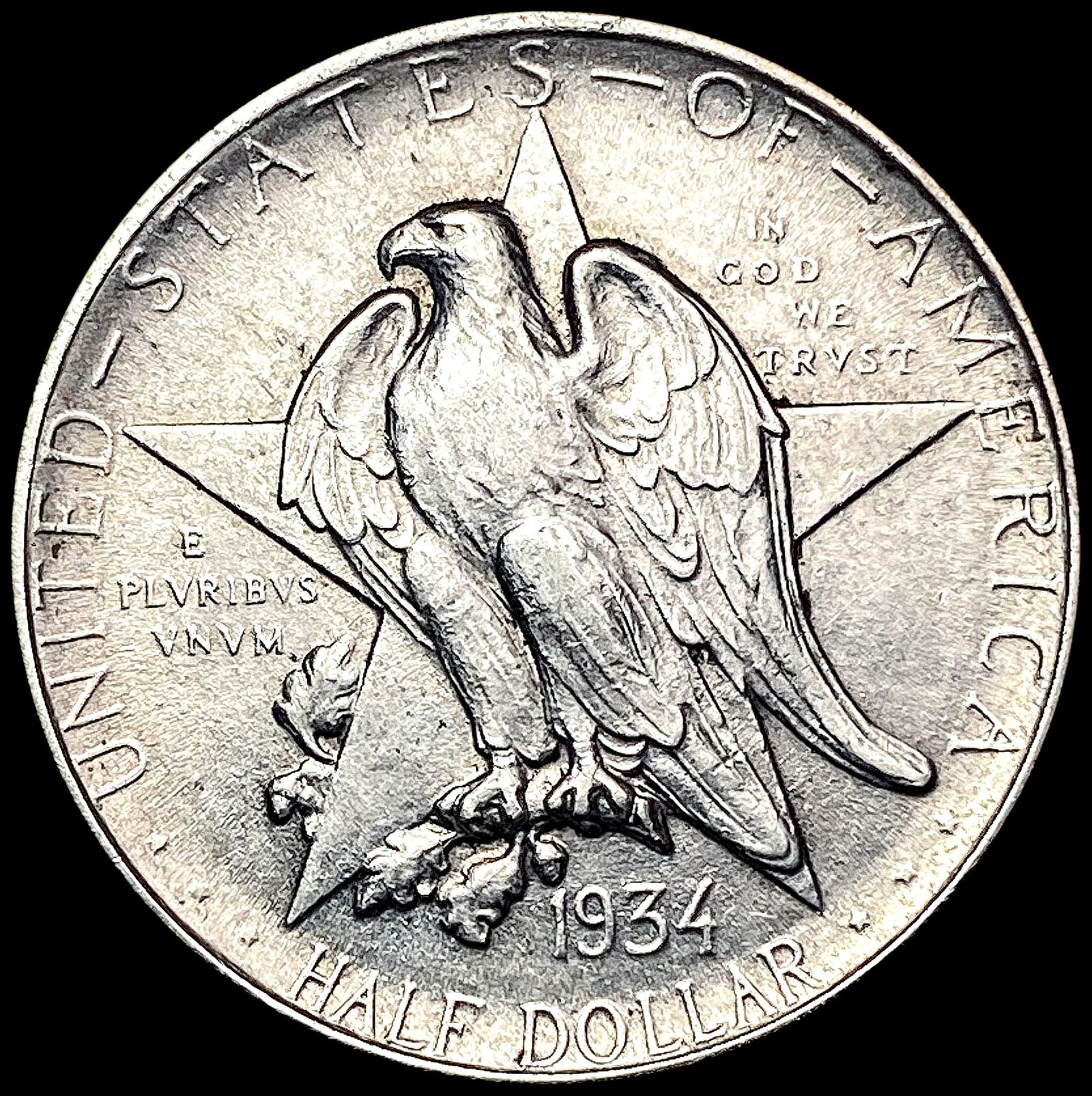 1934 Texas Half Dollar CHOICE AU (1 of 2)