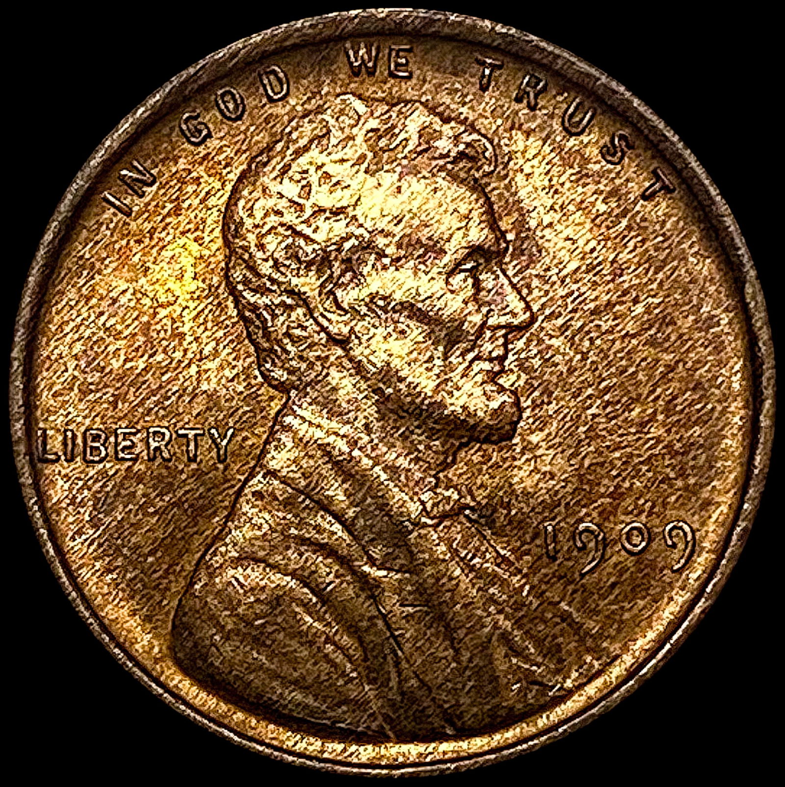 1909 VDB Wheat Cent UNCIRCULATED (1 of 2)