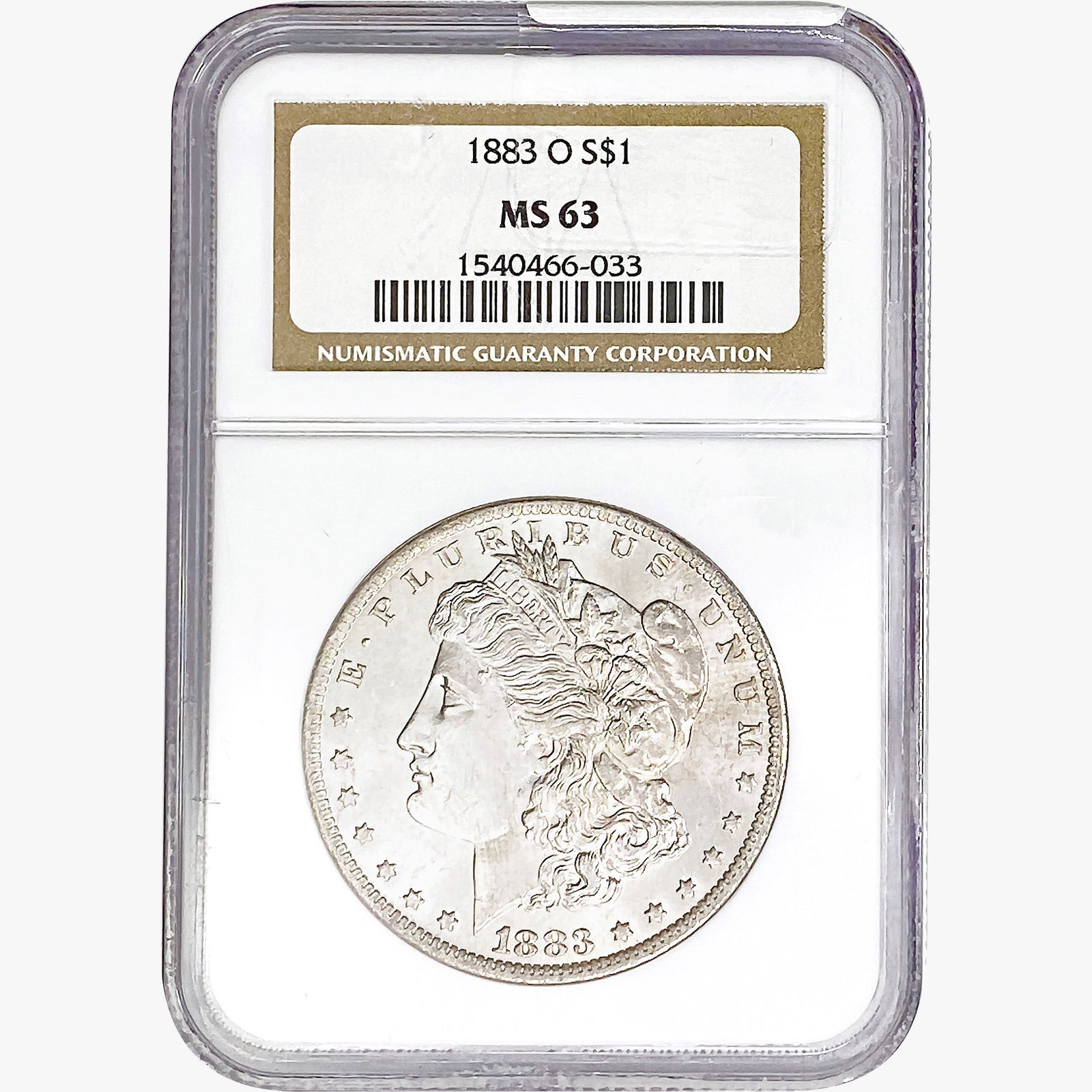 1883-O Morgan Silver Dollar NGC MS63 (1 of 2)