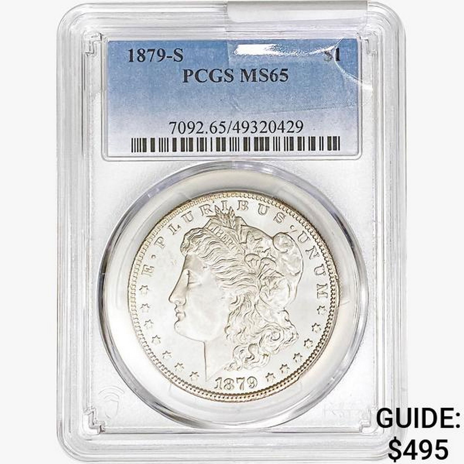 1879-S Morgan Silver Dollar PCGS MS65 (1 of 2)