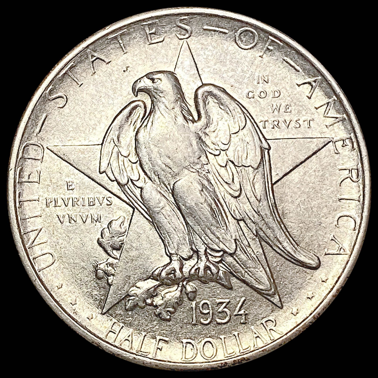 1934 Texas Half Dollar GEM BU (1 of 2)
