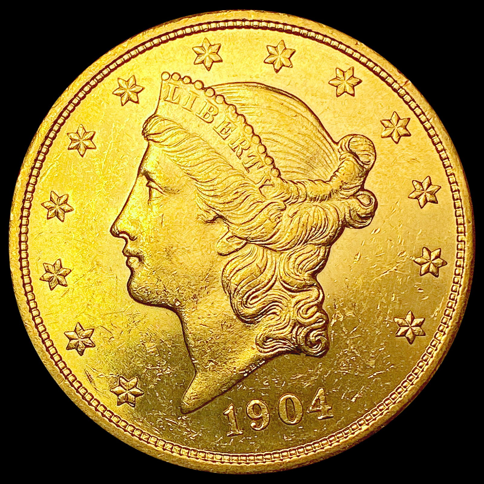 1904 $20 Gold Double Eagle UNCIRCULATED (1 of 2)