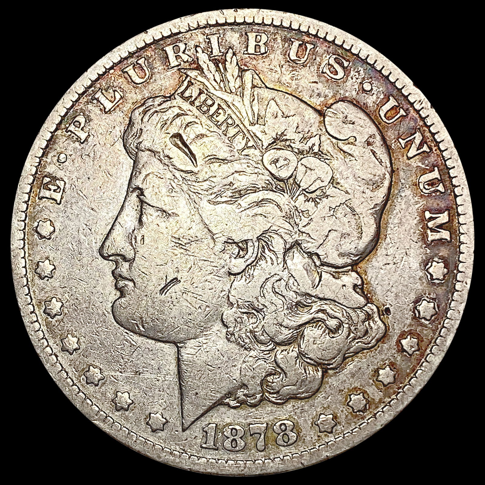 1878-CC Morgan Silver Dollar NICELY CIRCULATED (1 of 2)