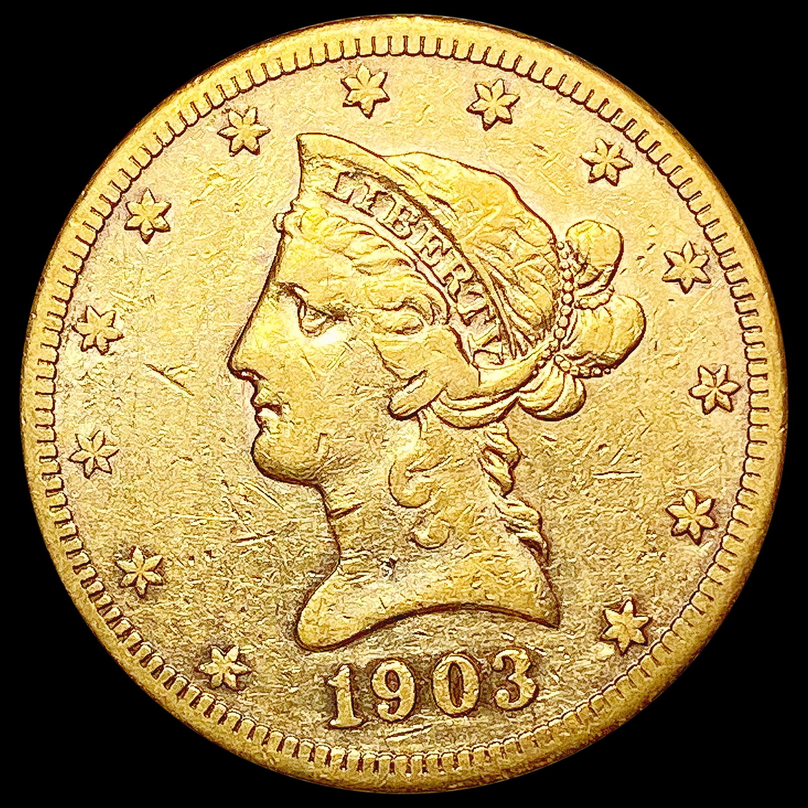 1903-S $10 Gold Eagle HIGH GRADE (1 of 2)