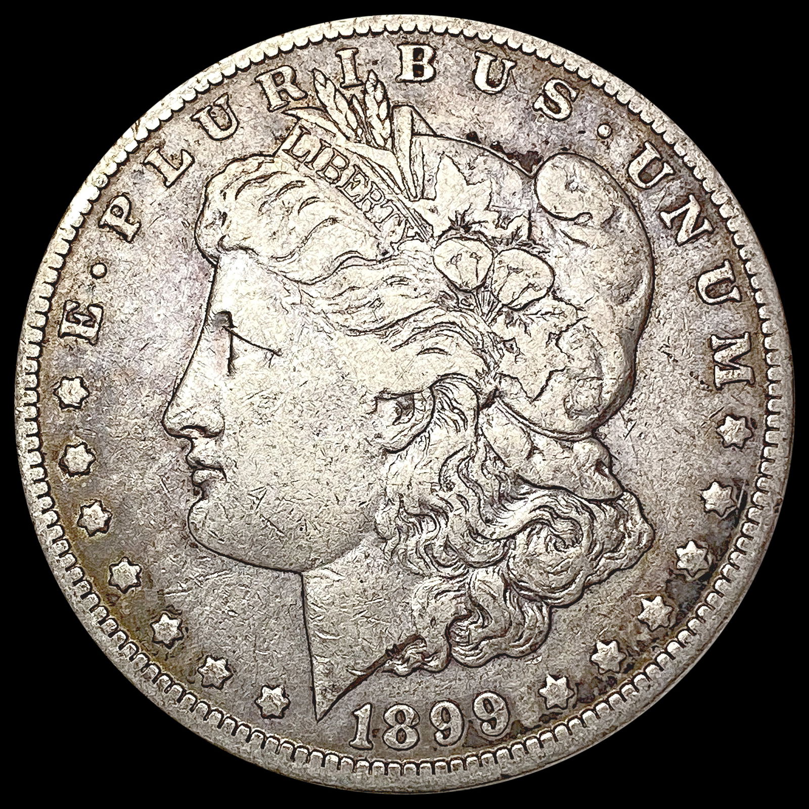 1899-O Micro O Morgan Silver Dollar NICELY CIRCULATED (1 of 2)