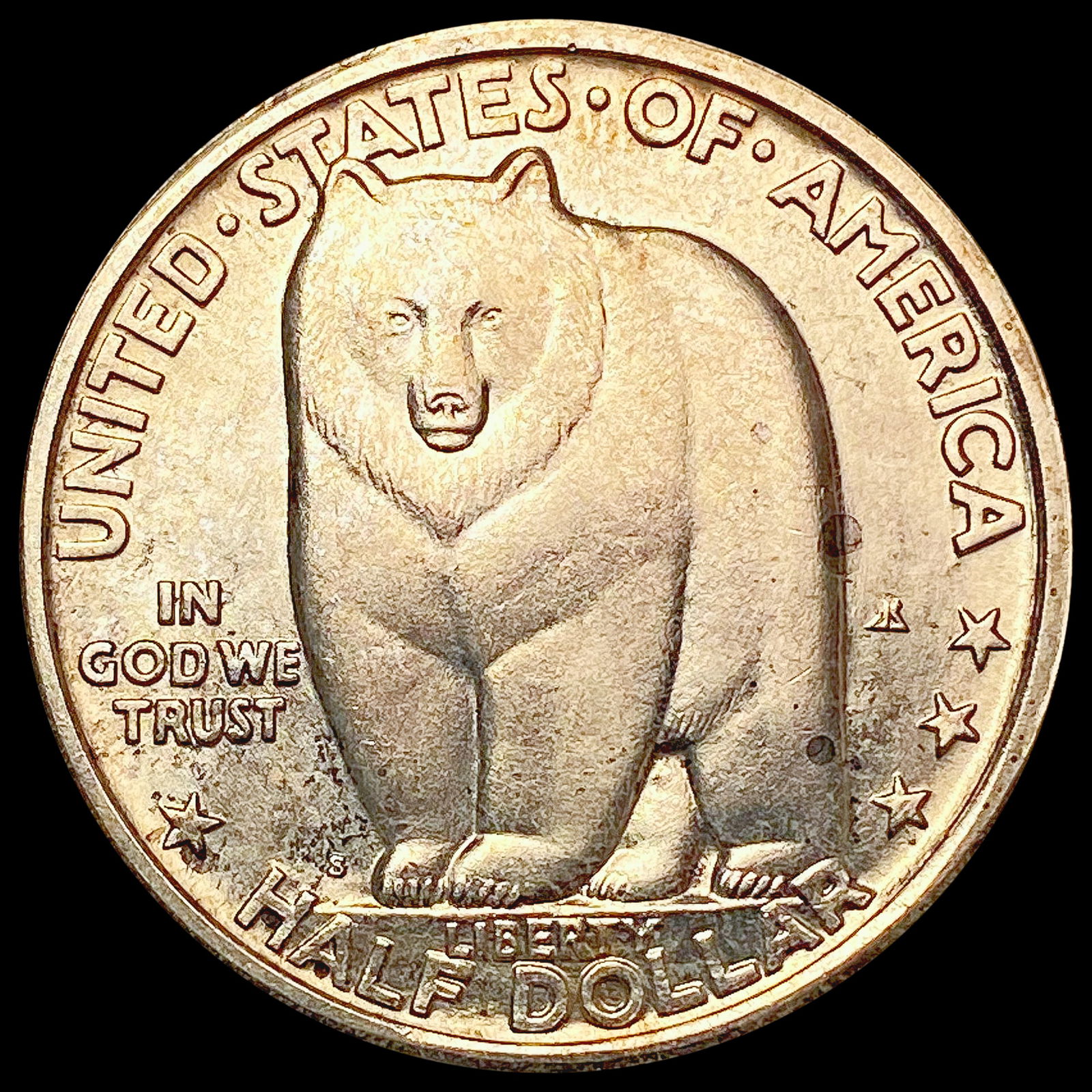 1936-S Bay Bridge Half Dollar CHOICE BU (1 of 2)