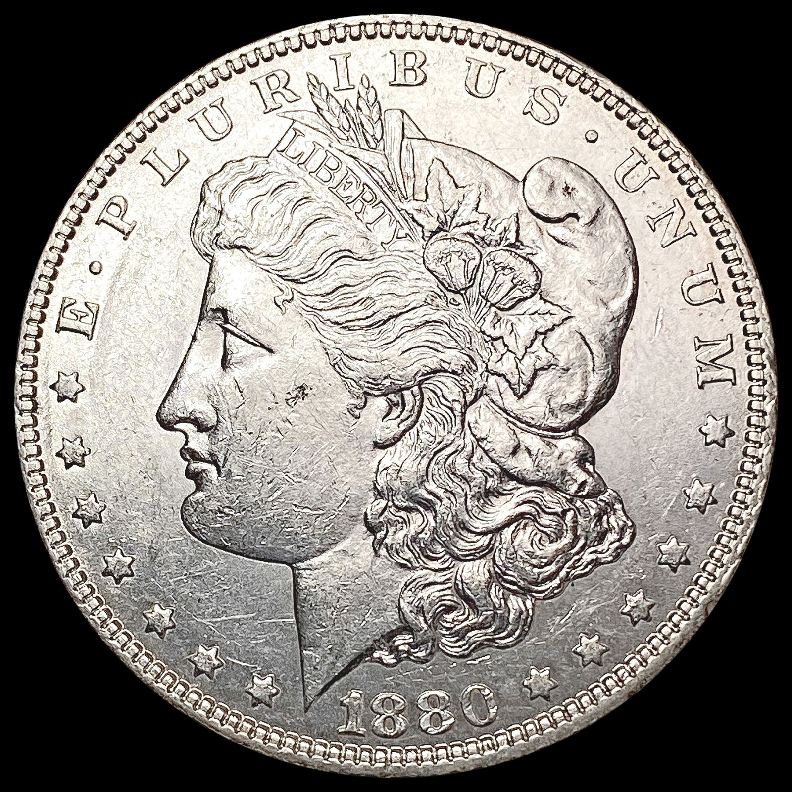 1880-O Micro O Morgan Silver Dollar UNCIRCULATED (1 of 2)