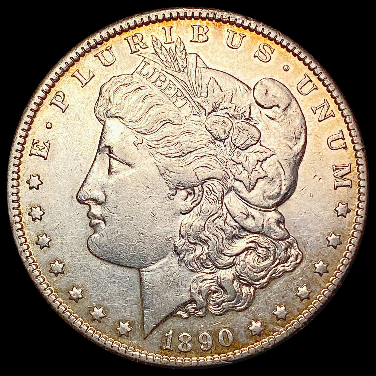 1890-CC Morgan Silver Dollar CHOICE AU (1 of 2)