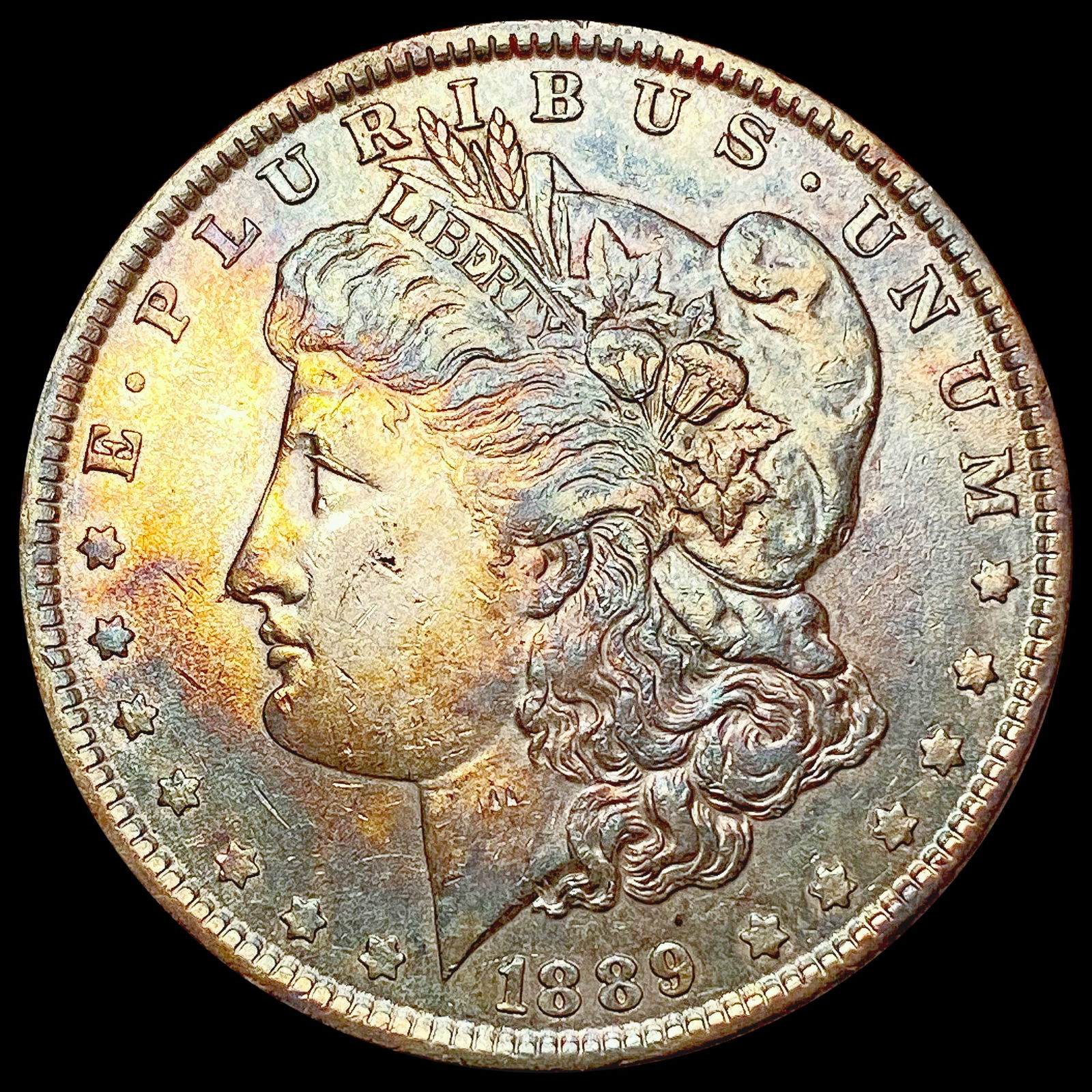 1889 Morgan Silver Dollar CLOSELY UNCIRCULATED (1 of 2)
