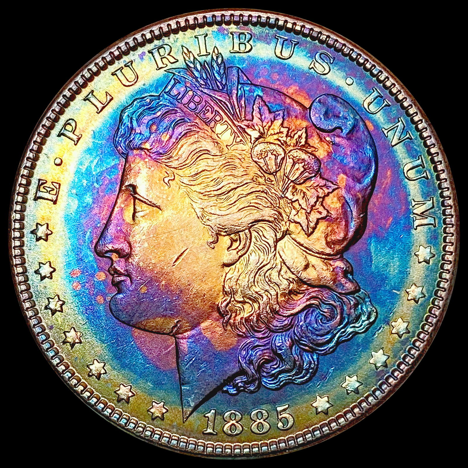 1885 Morgan Silver Dollar CHOICE BU (1 of 2)