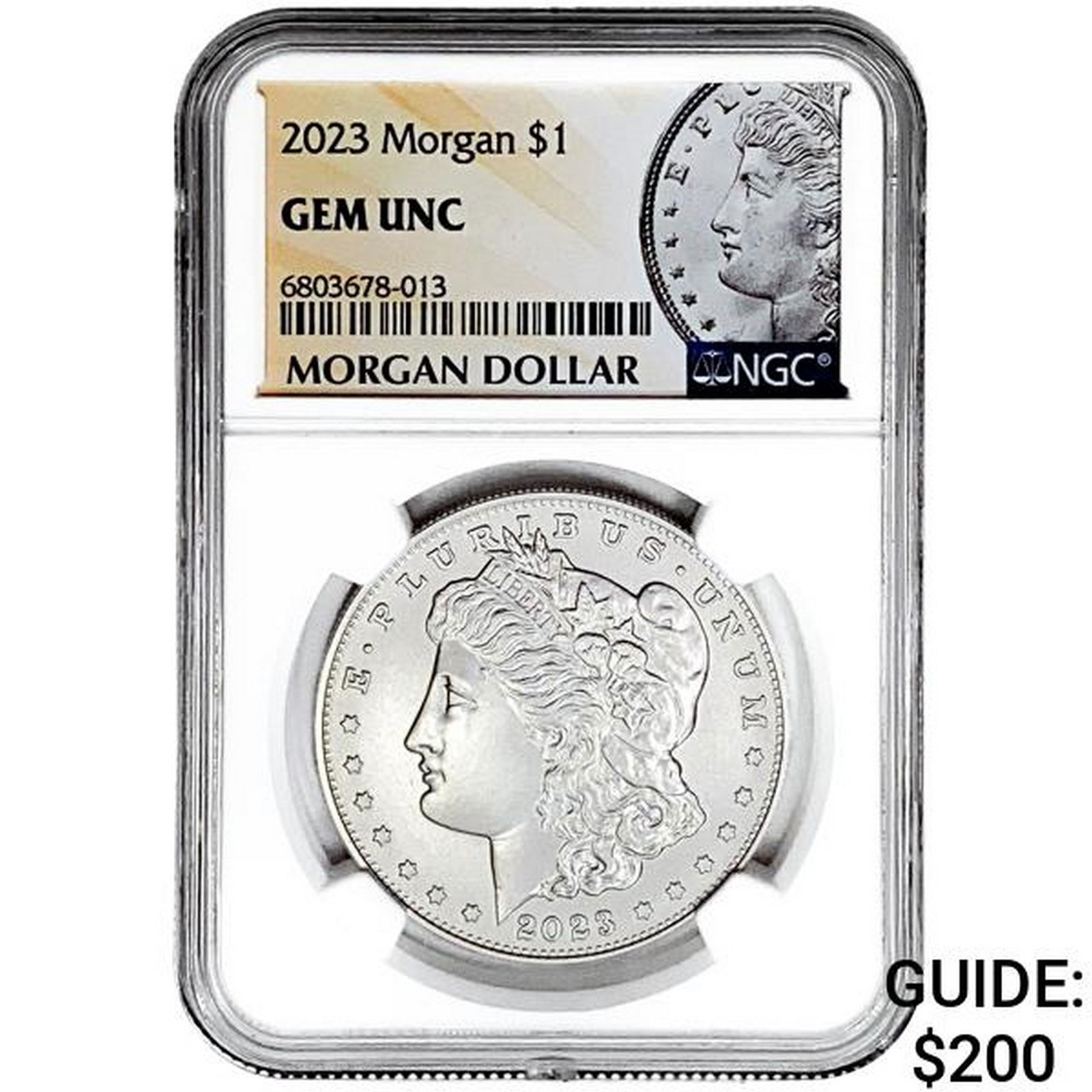 2023 Morgan Silver Dollar NGC Gem Uncirculated (1 of 2)