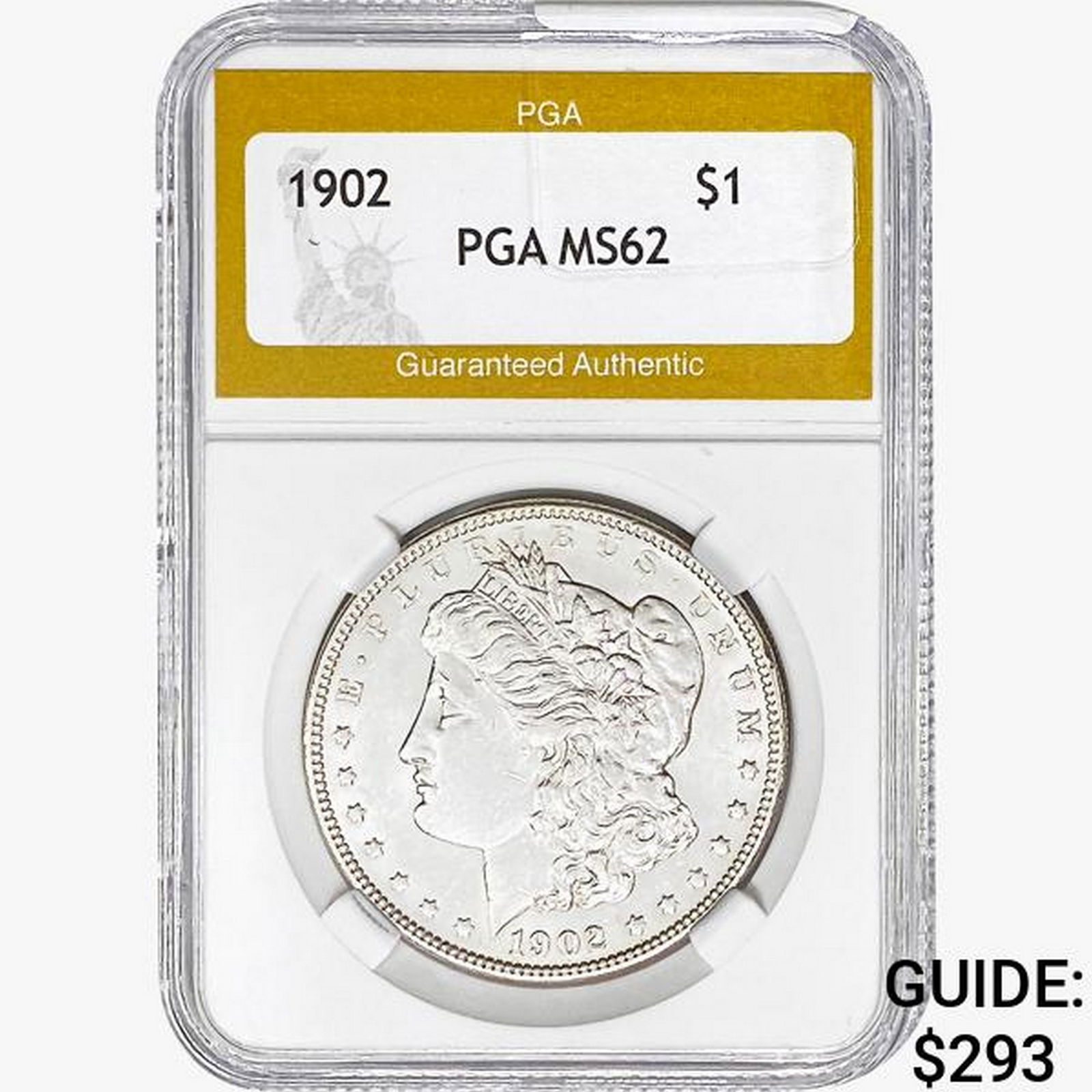 1902 Morgan Silver Dollar PGA MS62 (1 of 2)