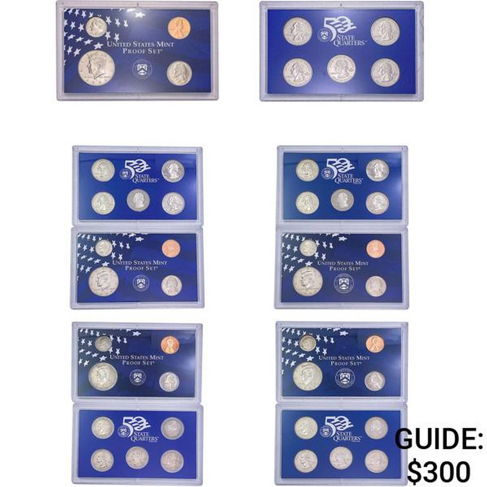 1999-2006 Proof Set Lot (178 Coins): 1999-2006 Proof Set Lot (178 Coins)