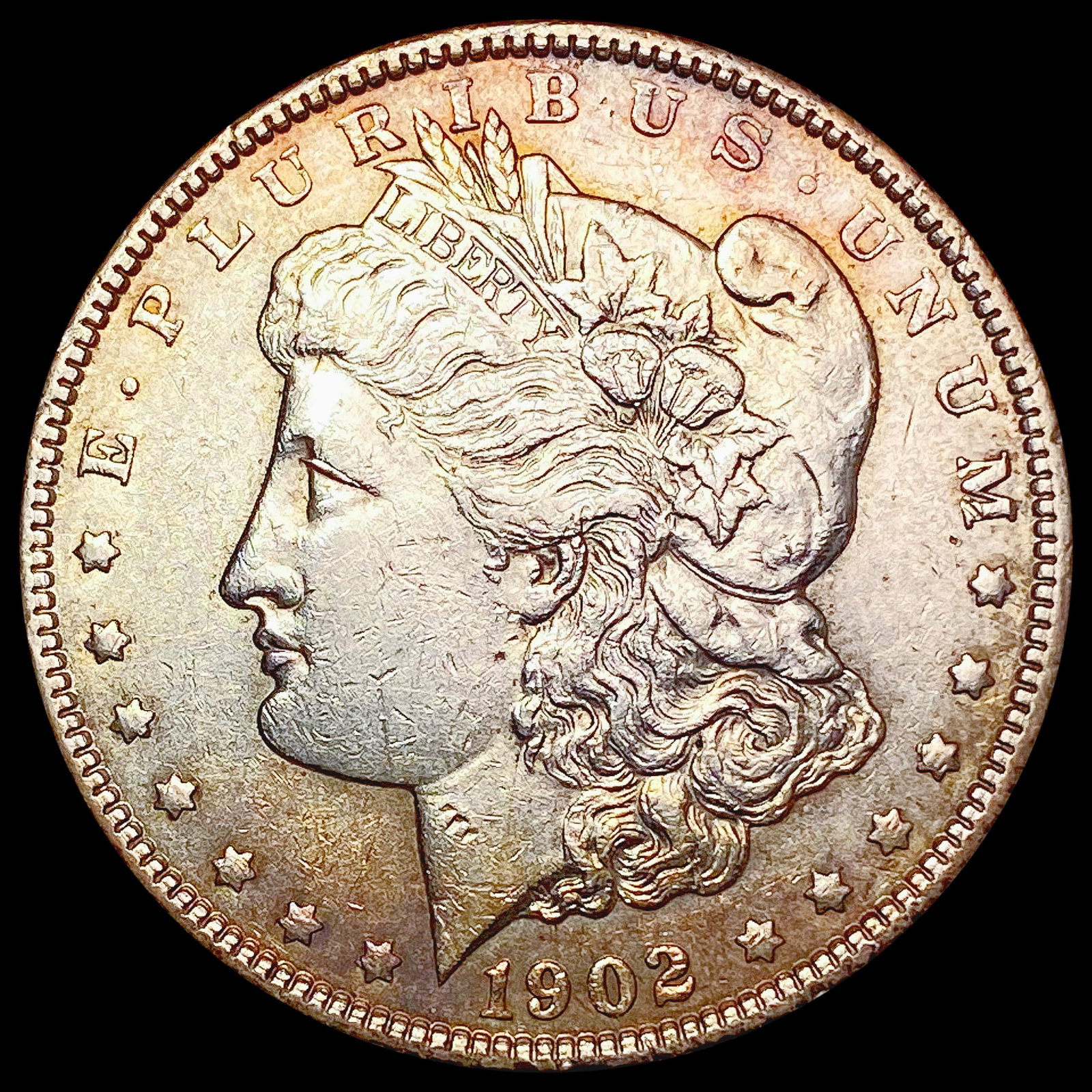 1902 Morgan Silver Dollar CHOICE AU: 1902 Morgan Silver Dollar CHOICE AU