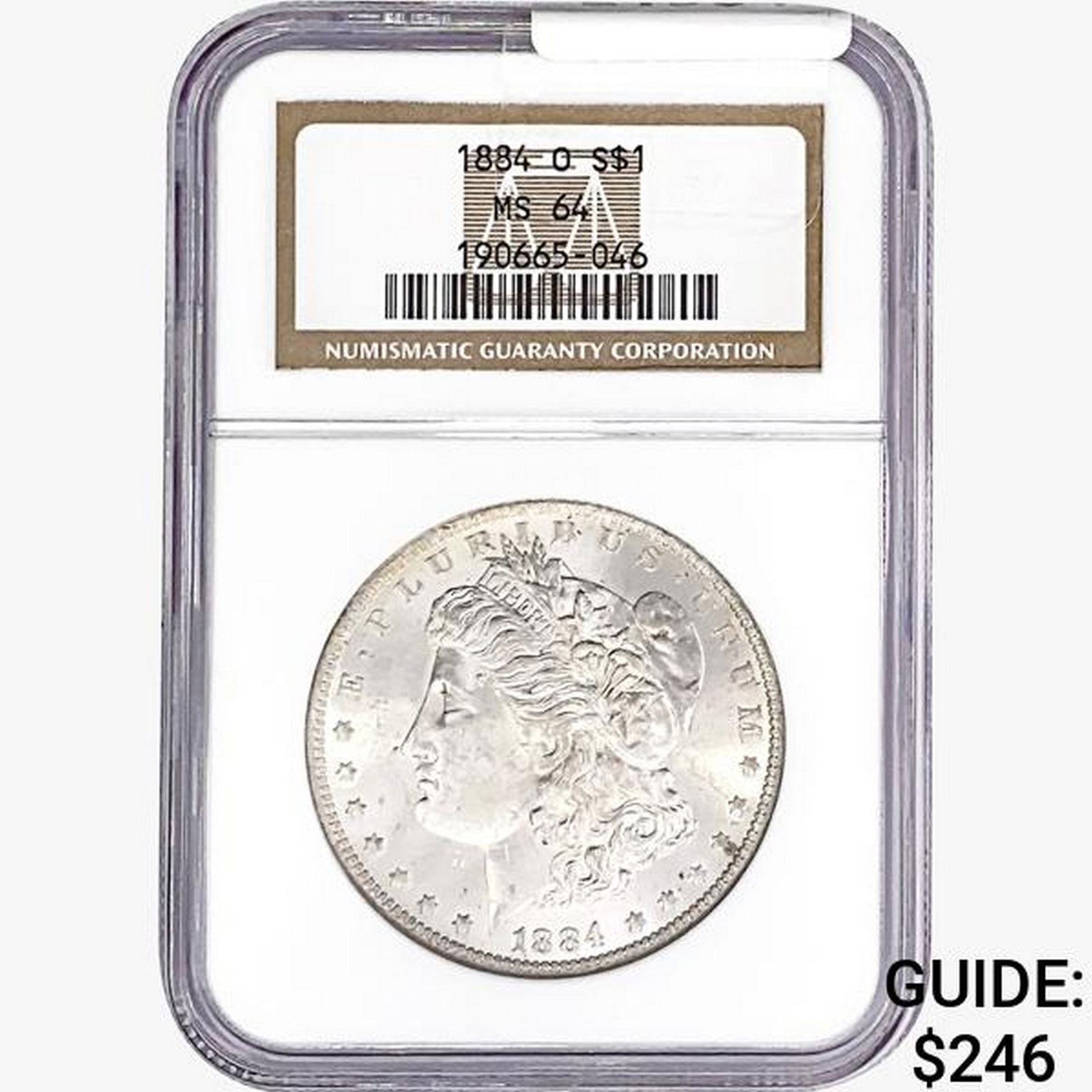 1884-O Morgan Silver Dollar NGC MS64 (1 of 2)