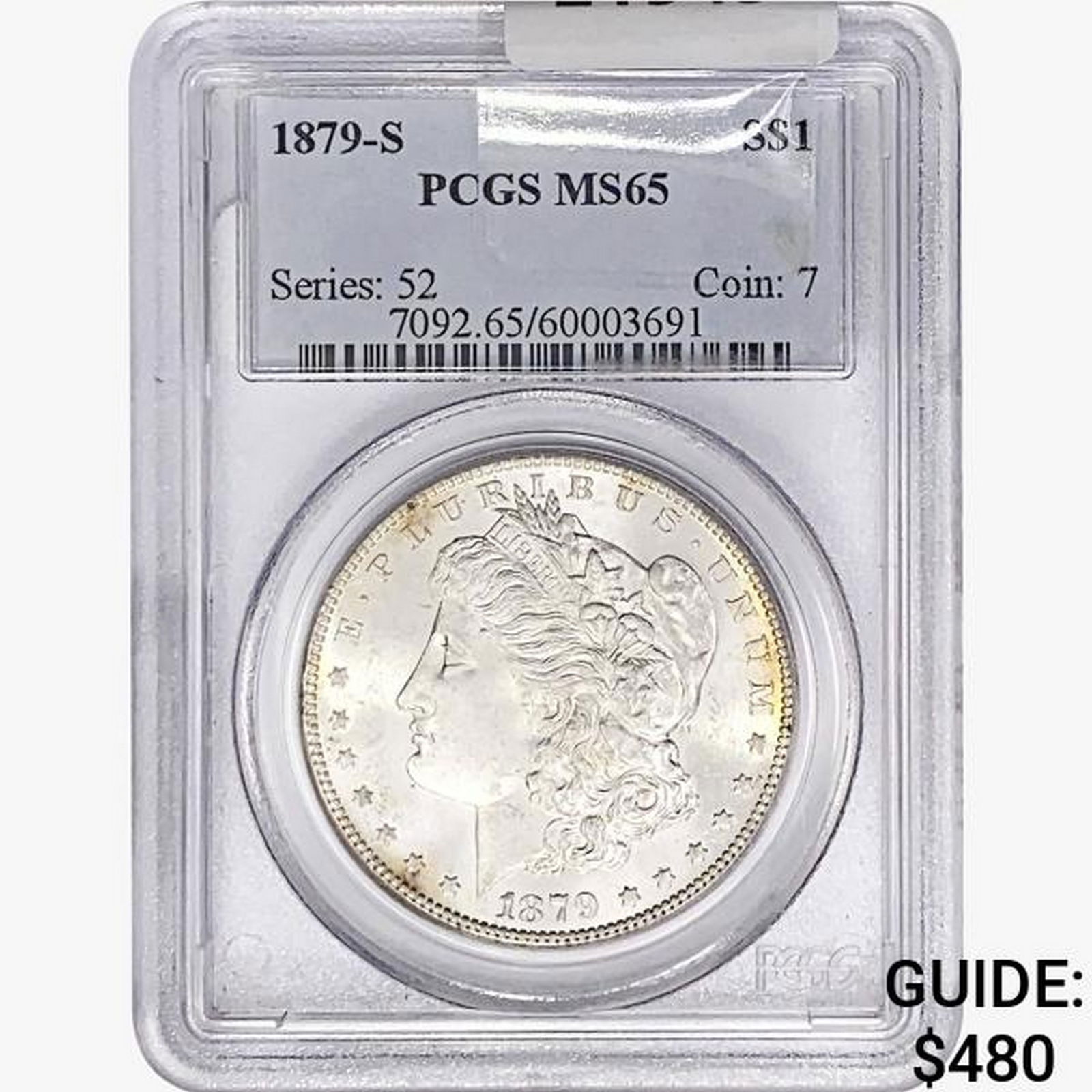 1879-S Morgan Silver Dollar PCGS MS65 (1 of 2)