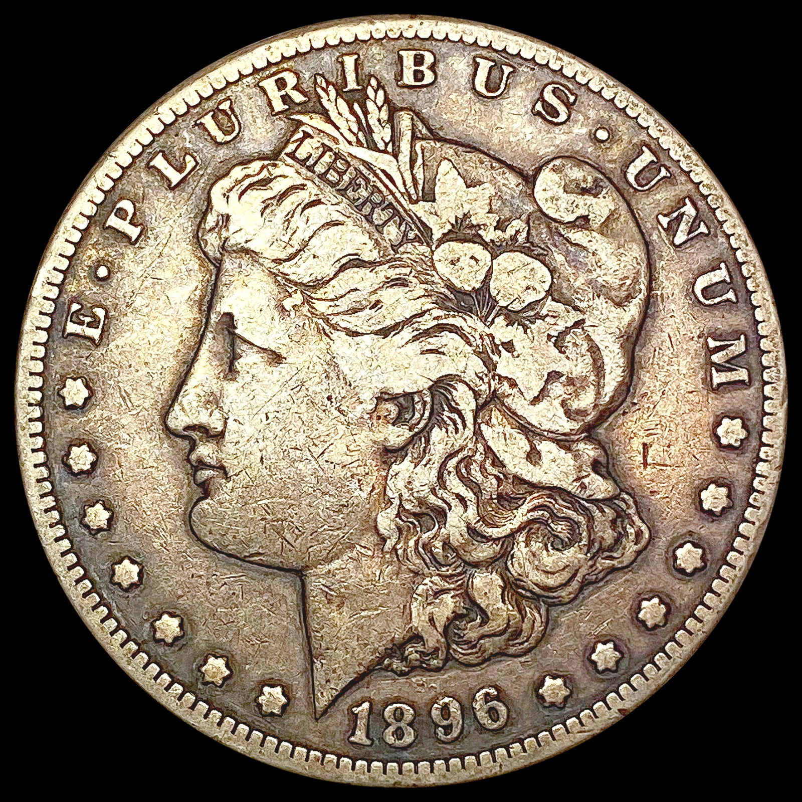 1896-S Morgan Silver Dollar LIGHTLY CIRCULATED (1 of 2)