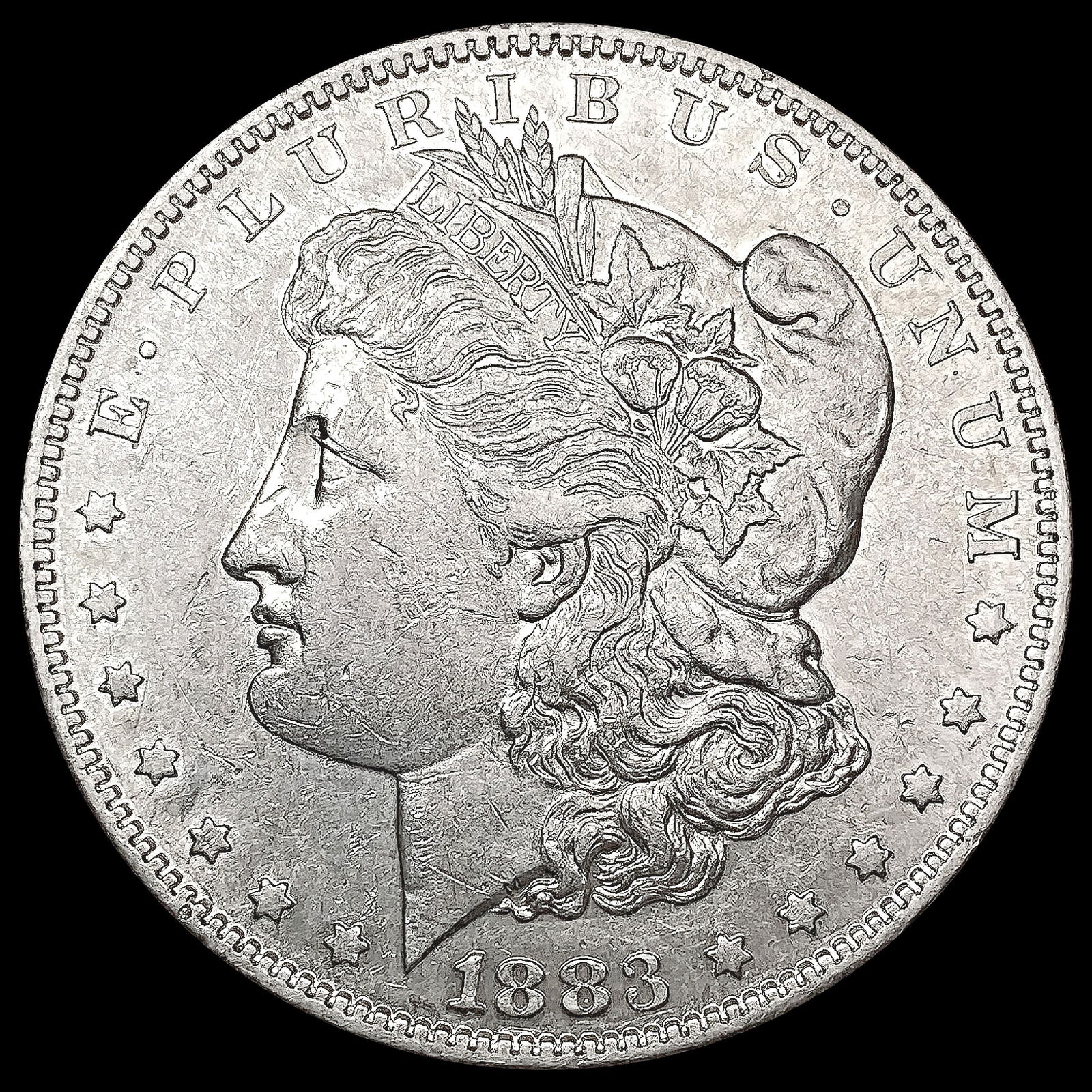 1883-S Morgan Silver Dollar CLOSELY UNCIRCULATED (1 of 2)