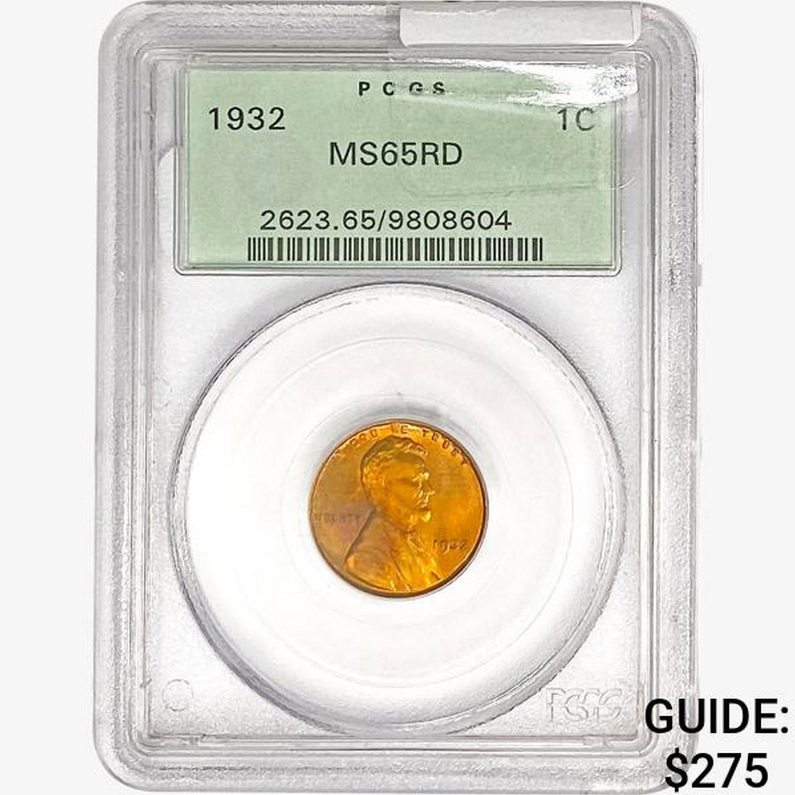 1932 Wheat Cent PCGS MS65 RD (1 of 2)