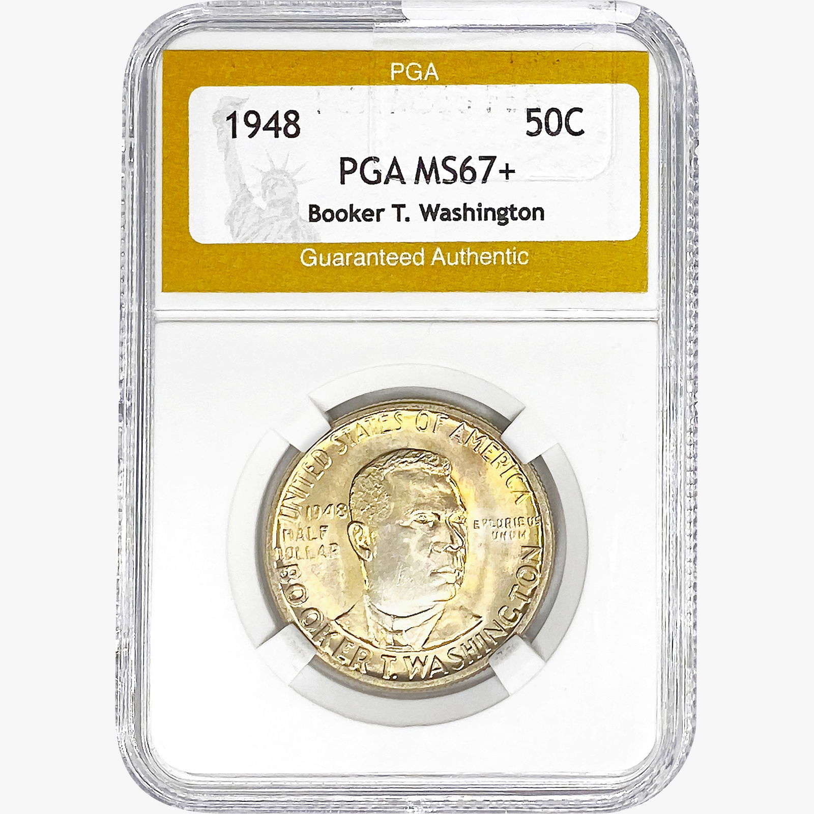 1948 Booker T Half Dollar PGA MS67+ (1 of 2)