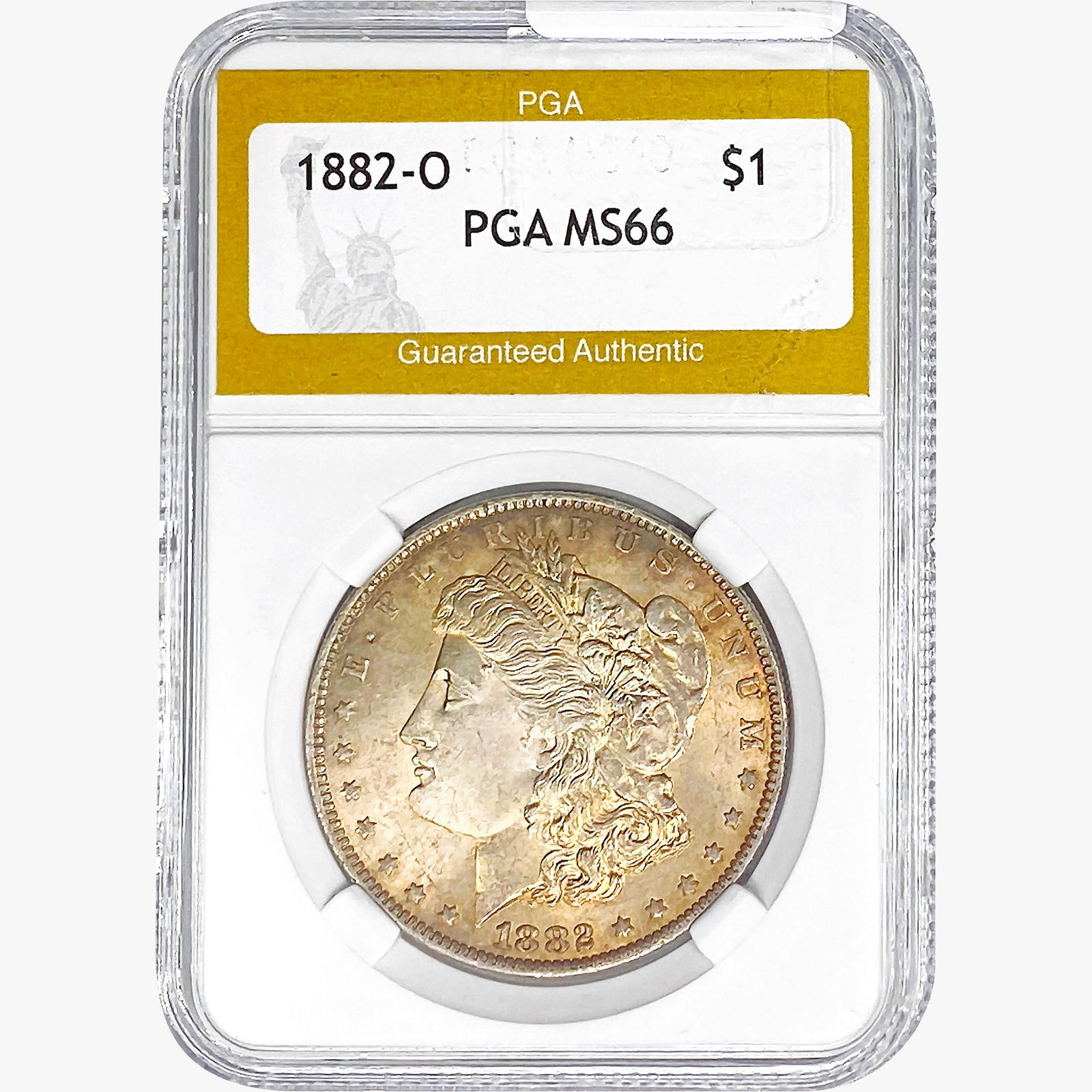 1882-O Morgan Silver Dollar PGA MS66 (1 of 2)