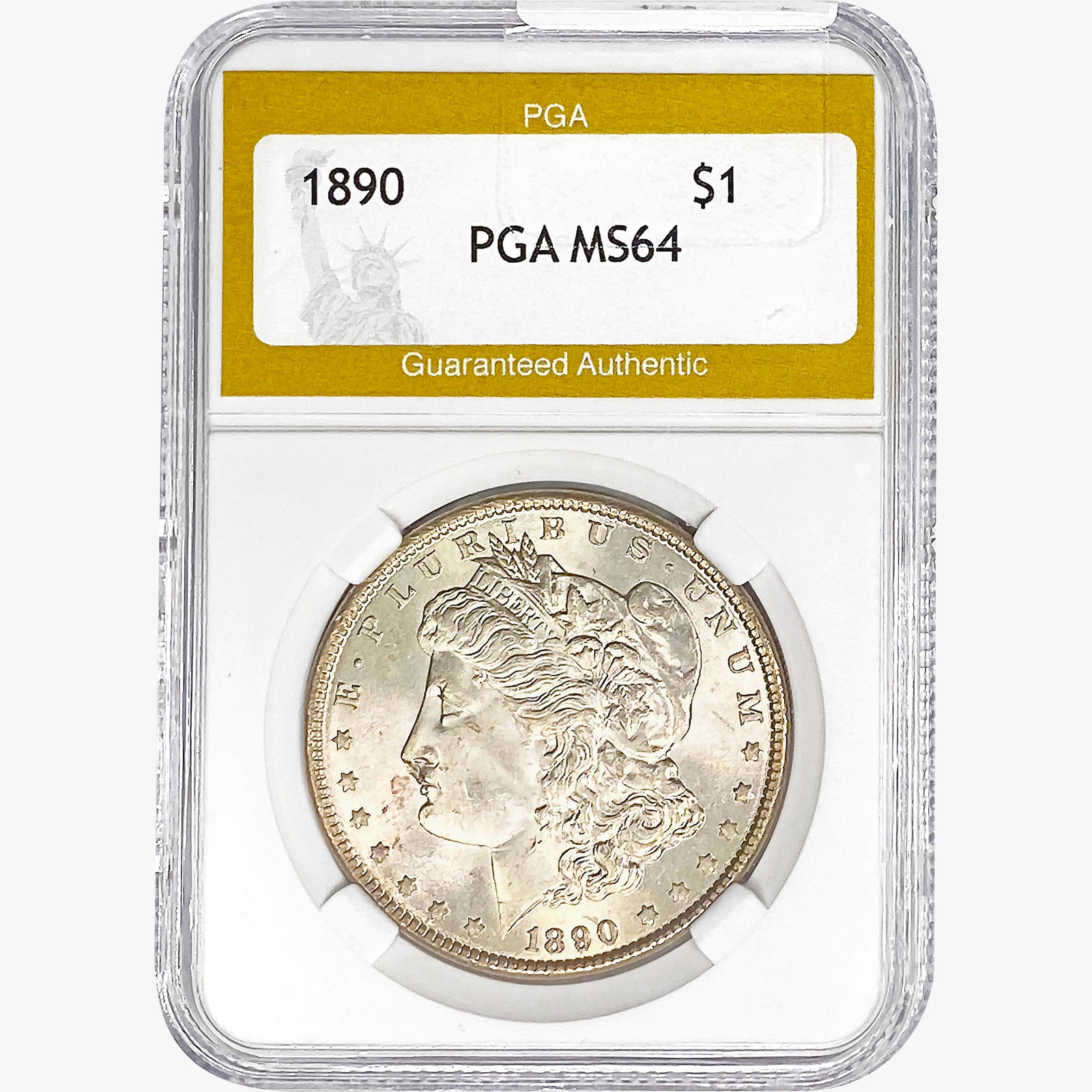 1890 Morgan Silver Dollar PGA MS64 (1 of 2)