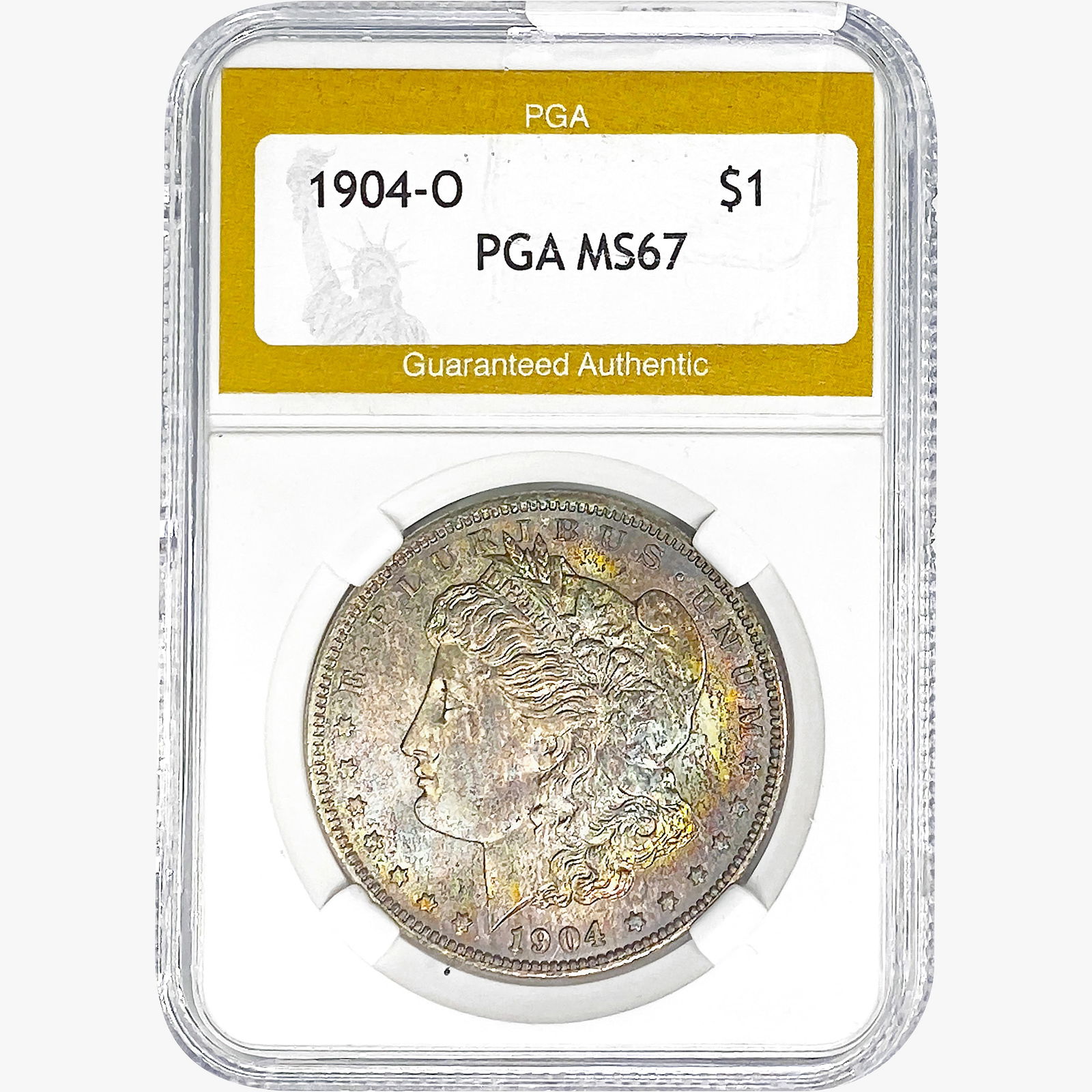 1904-O Morgan Silver Dollar PGA MS67 (1 of 2)